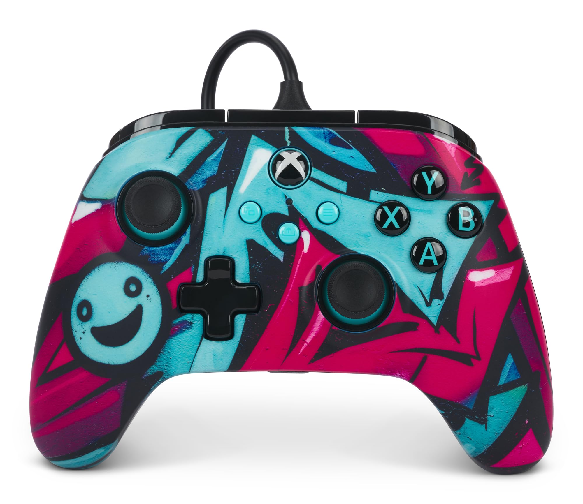 Kabelgebundener PowerA Advantage-Controller für Xbox Series X|S – Wild Style-Gamepad mit belegbaren Tasten und 3-Wege-Triggersperren