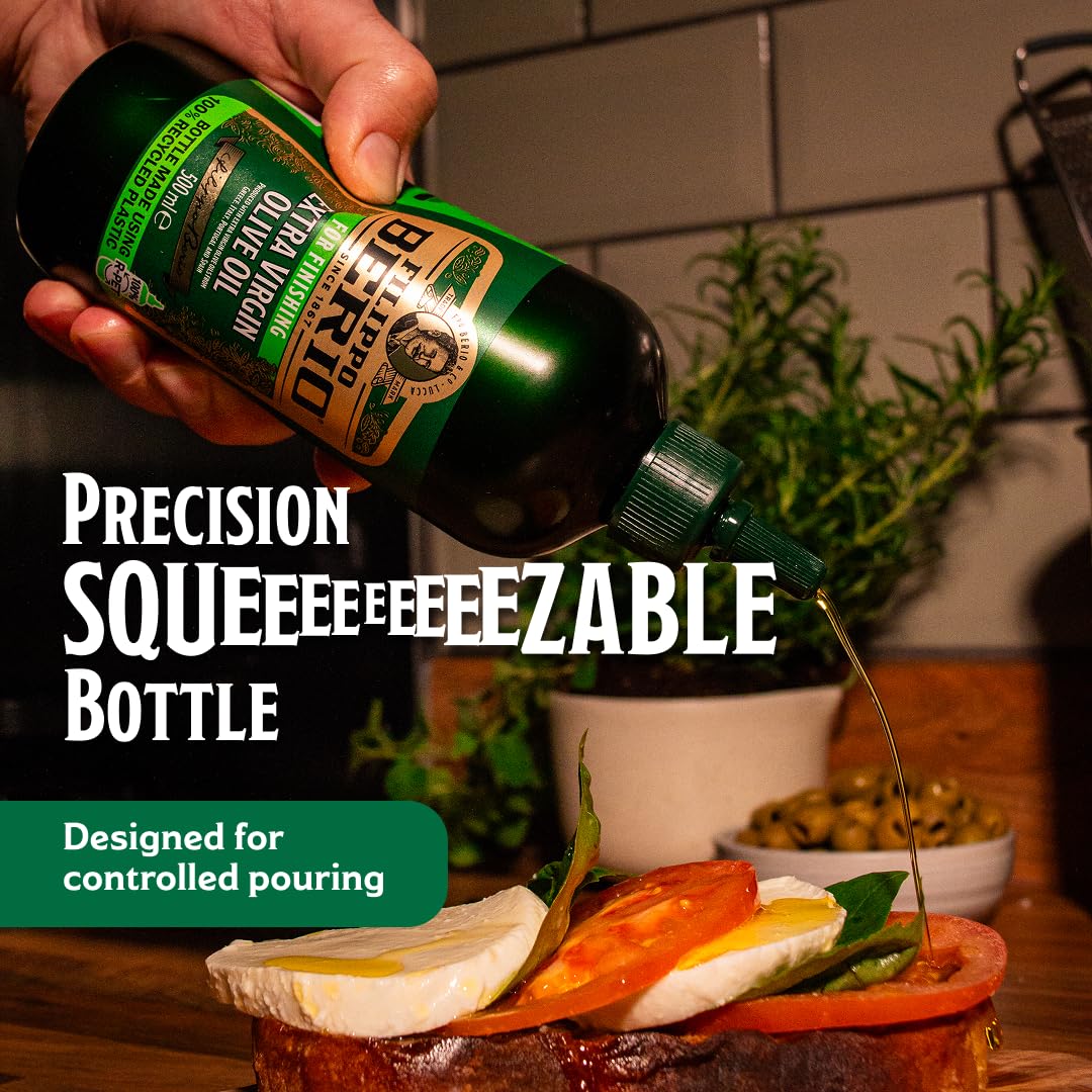 Filippo Berio Extra Virgin Olive Oil - Cold Pressed | 500ml Squeezable Bottle 2
