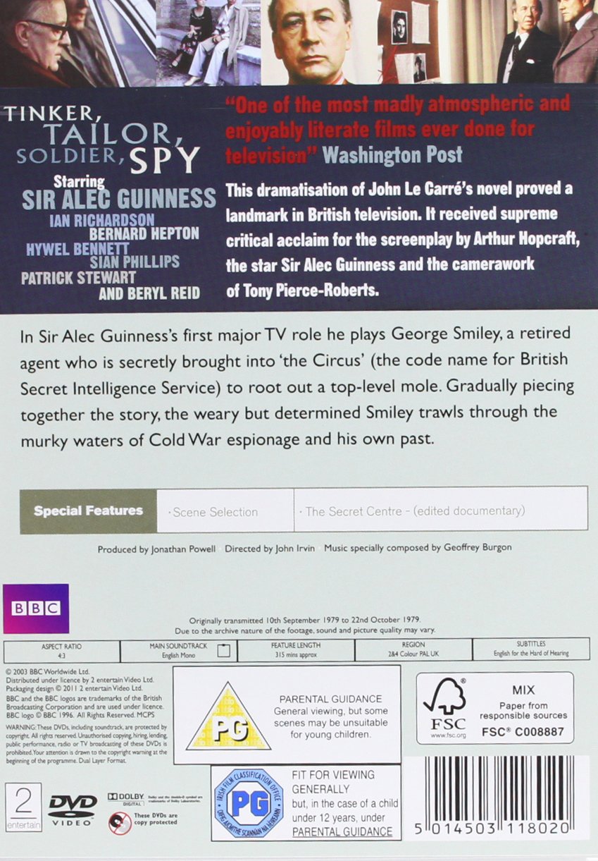 Tinker Tailor Soldier Spy & Smiley's People [DVD] 5