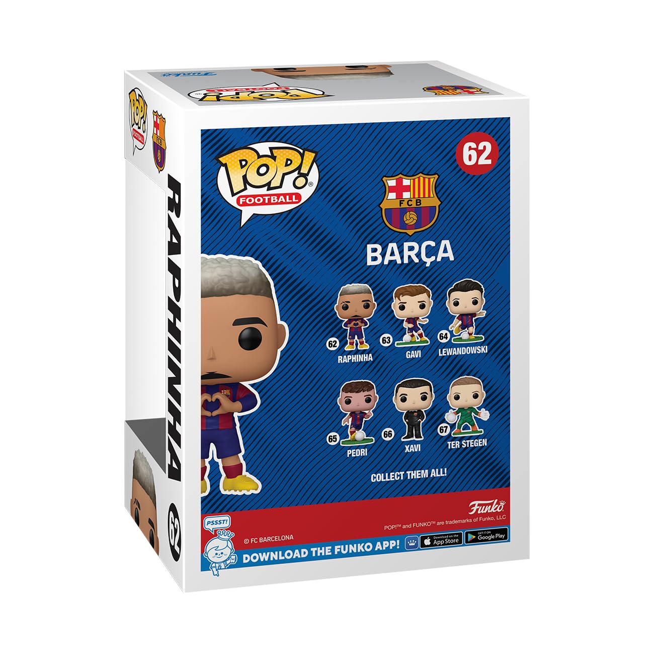Funko Pop! Football: Raphinha - Barcelona FC Vinyl Figure (72234) 11