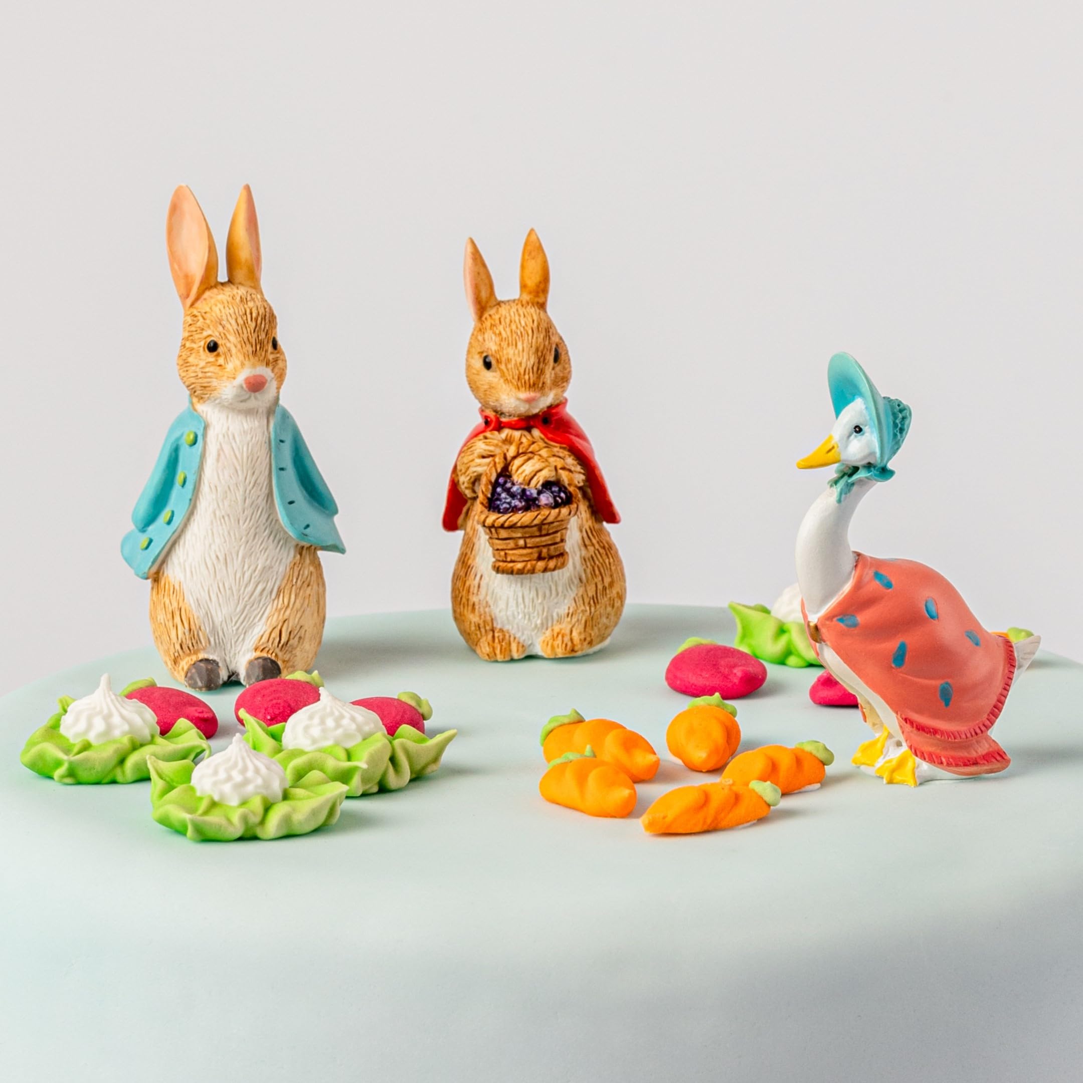 Anniversary House Hand-made Vegetable Patch Edible Sugarcraft Cake Toppers | 8 Pack | 2-3cm 8
