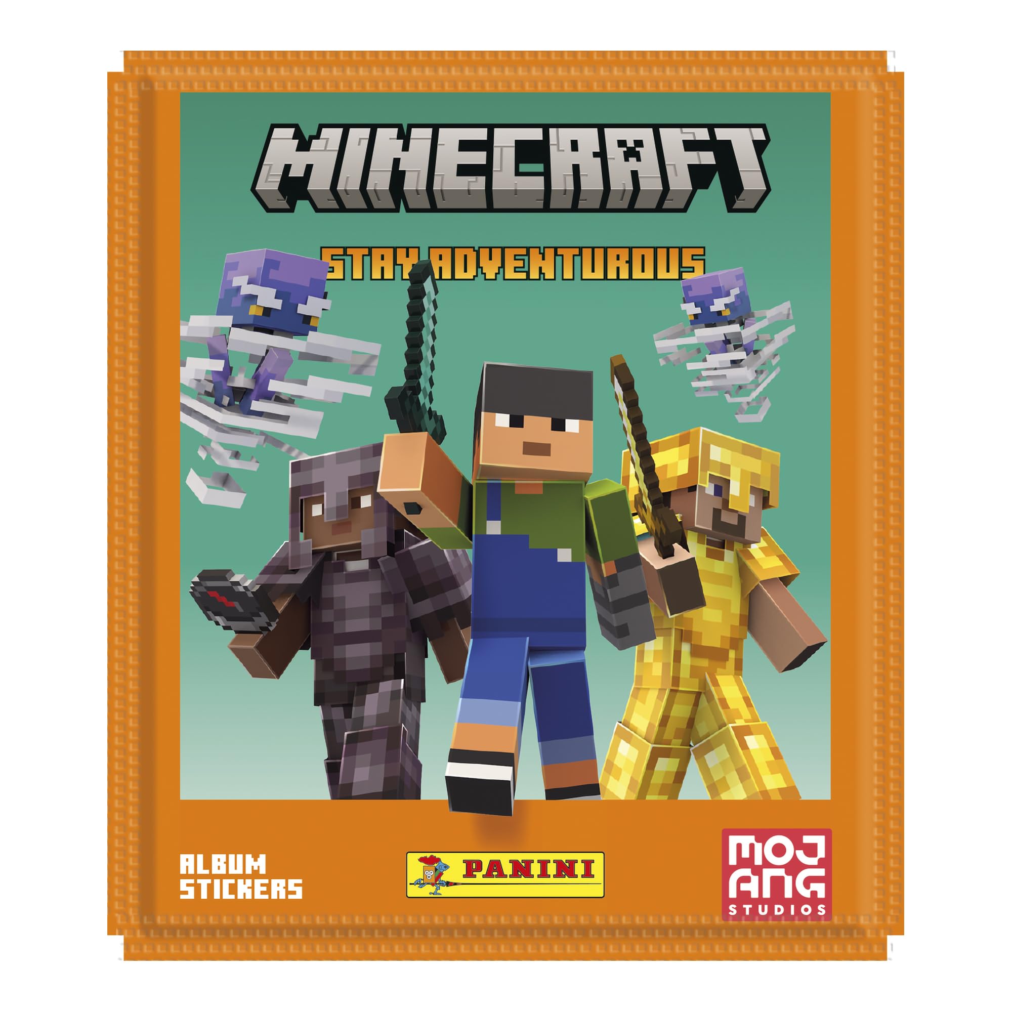 Panini Minecraft Stay Adventurous Sticker Collection - 36 Packs 2
