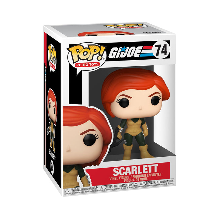 GI Joe Scarlett Funko 55783 Pop! Vinile #74