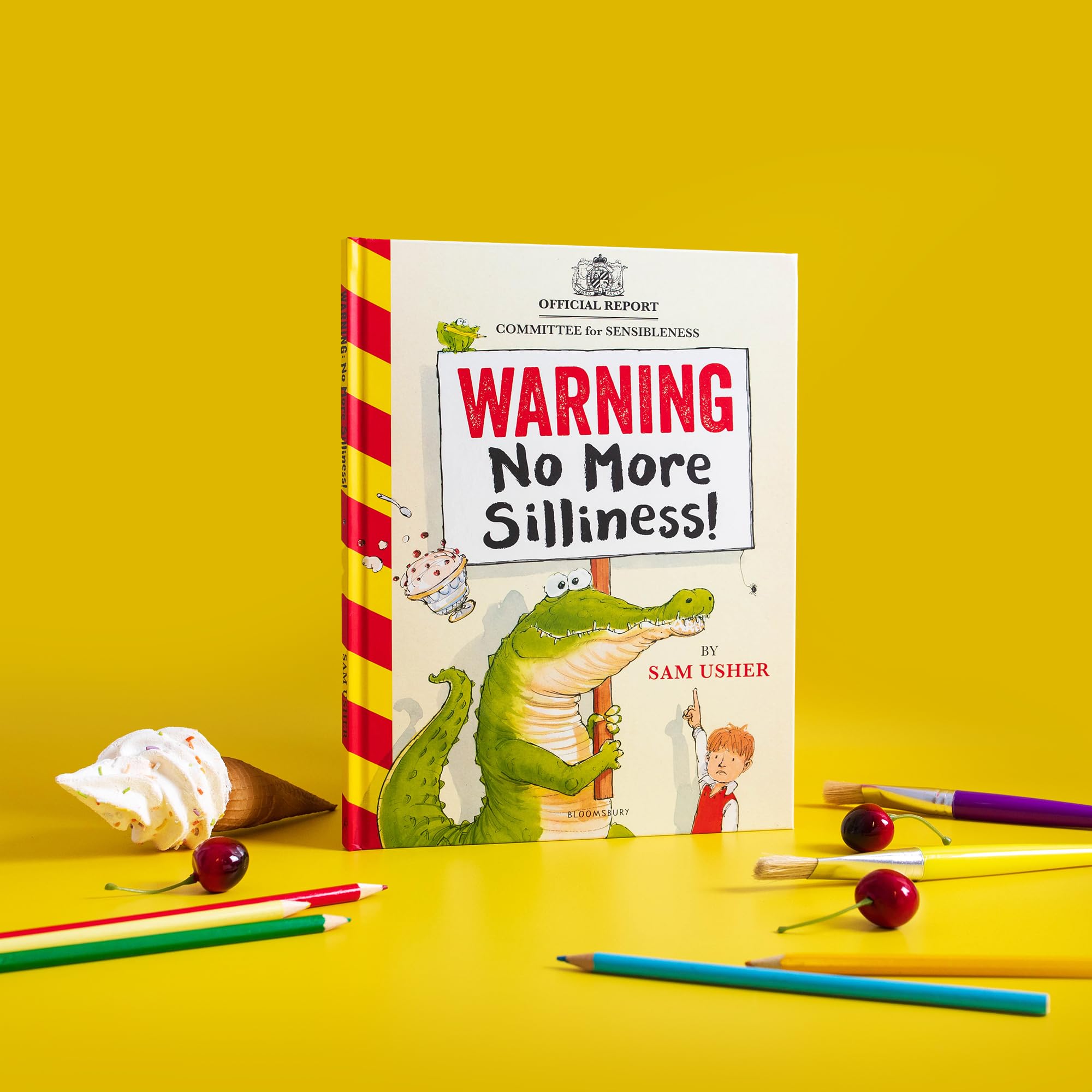 Bloomsbury Warning: No More Silliness! - Picture Book for Ages Baby - 5 Years