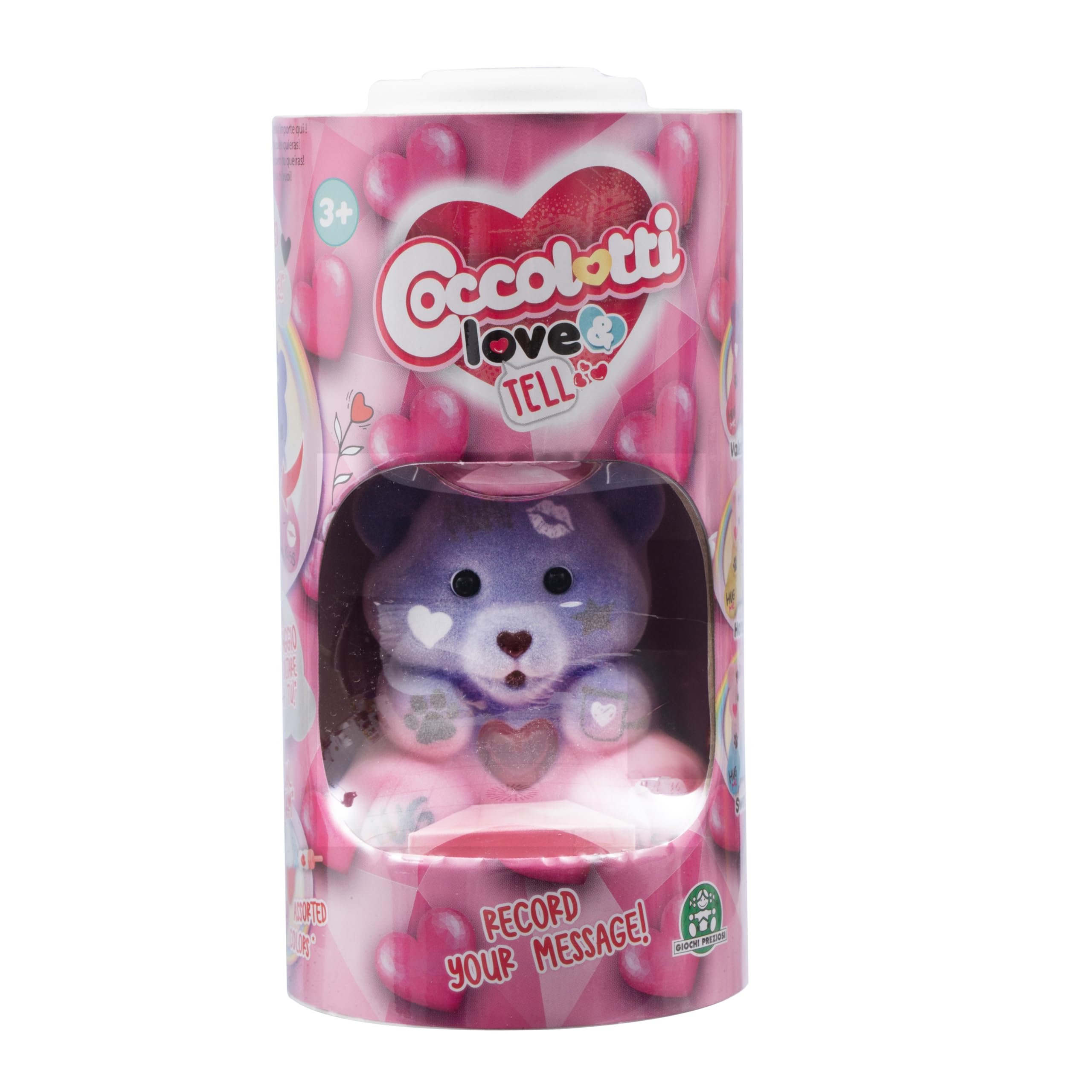 Coccolotti Love & Tell Interactive Teddy Bear - Secret Keeper | Light-Up Nose | 7 cm 6