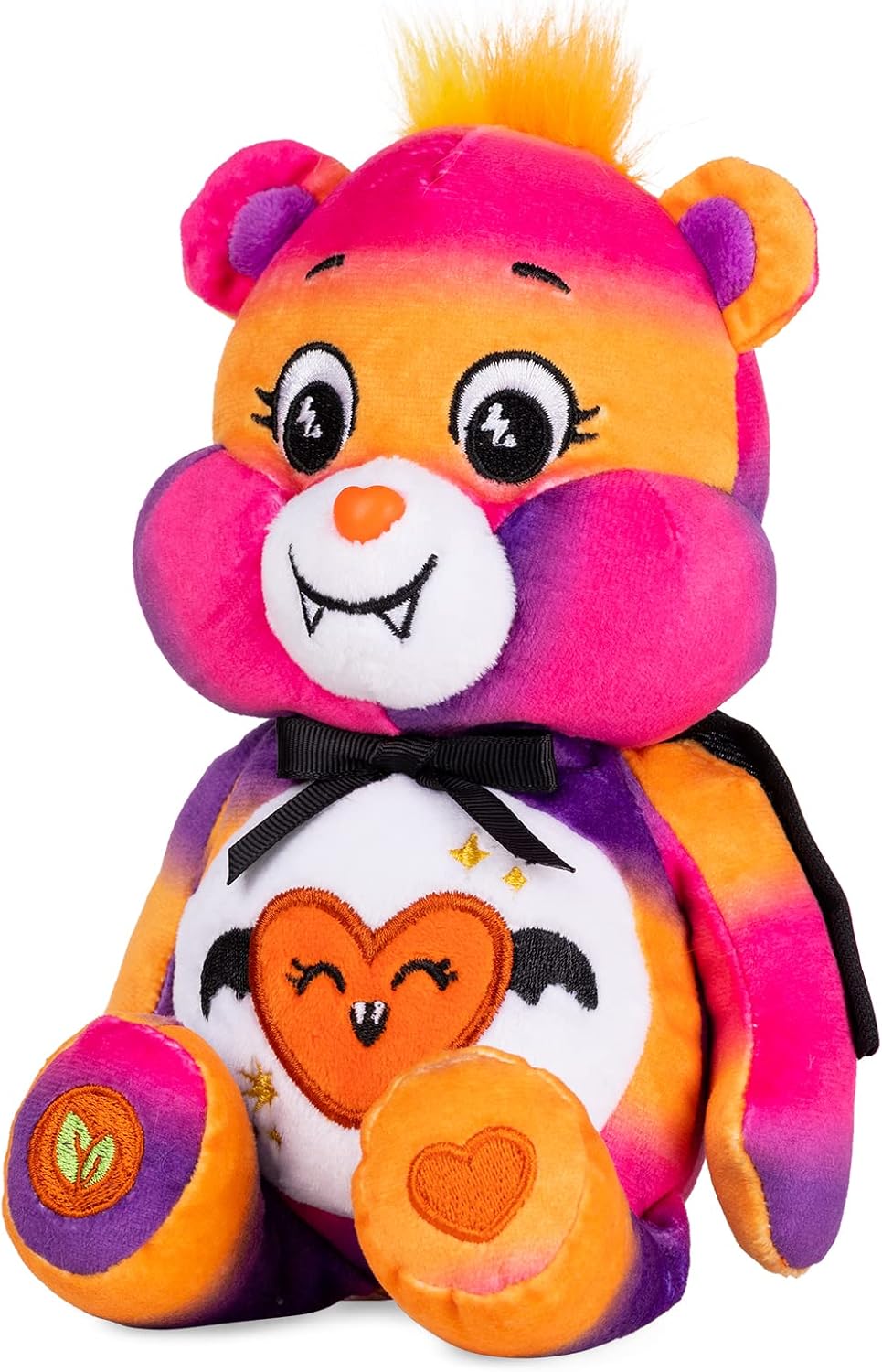 Care Bears Spooky Sparkle Bear - Halloween Edition 22cm Plush, Collectible Stuffed Animal for Kids 3+ 1