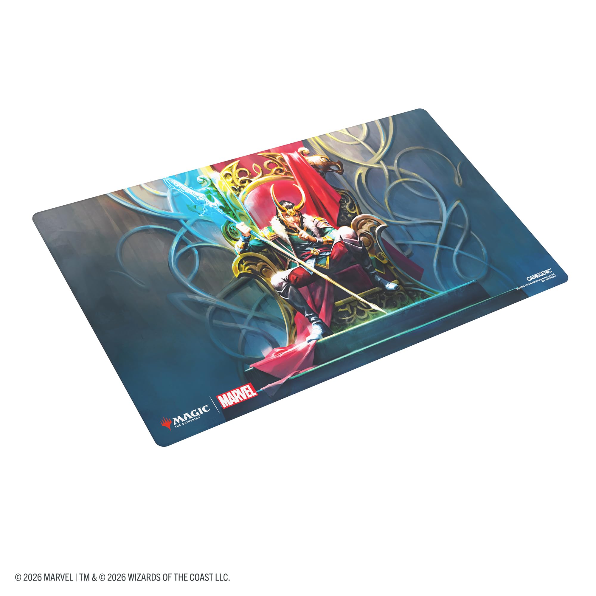 Gamegenic Prime Playmat - Loki | Magic: The Gathering | Official Marvel Design