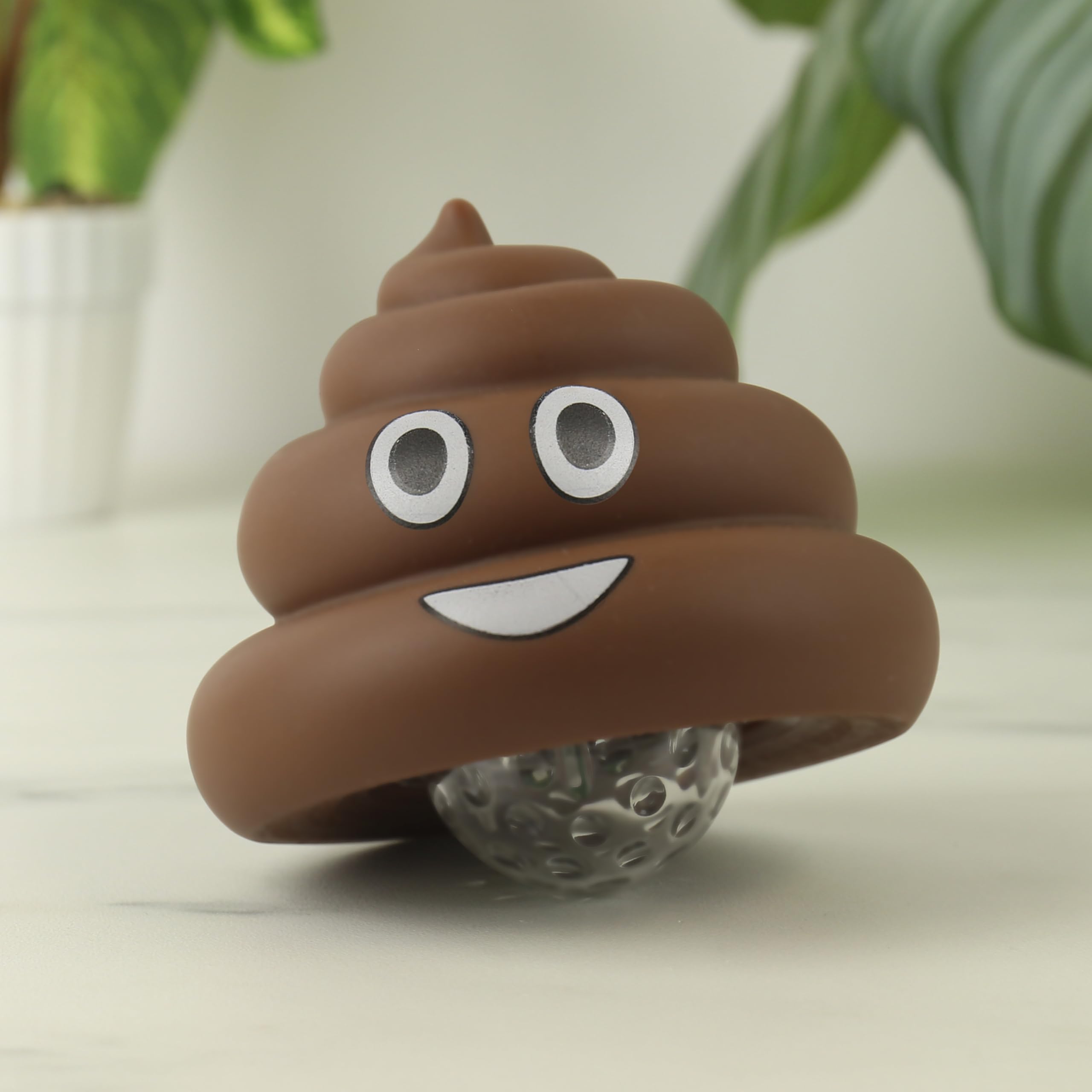 Party Pooper LED Light-up Poop Emoji Bath Toy - Waterproof Fun for Kids 36 Months+ 9