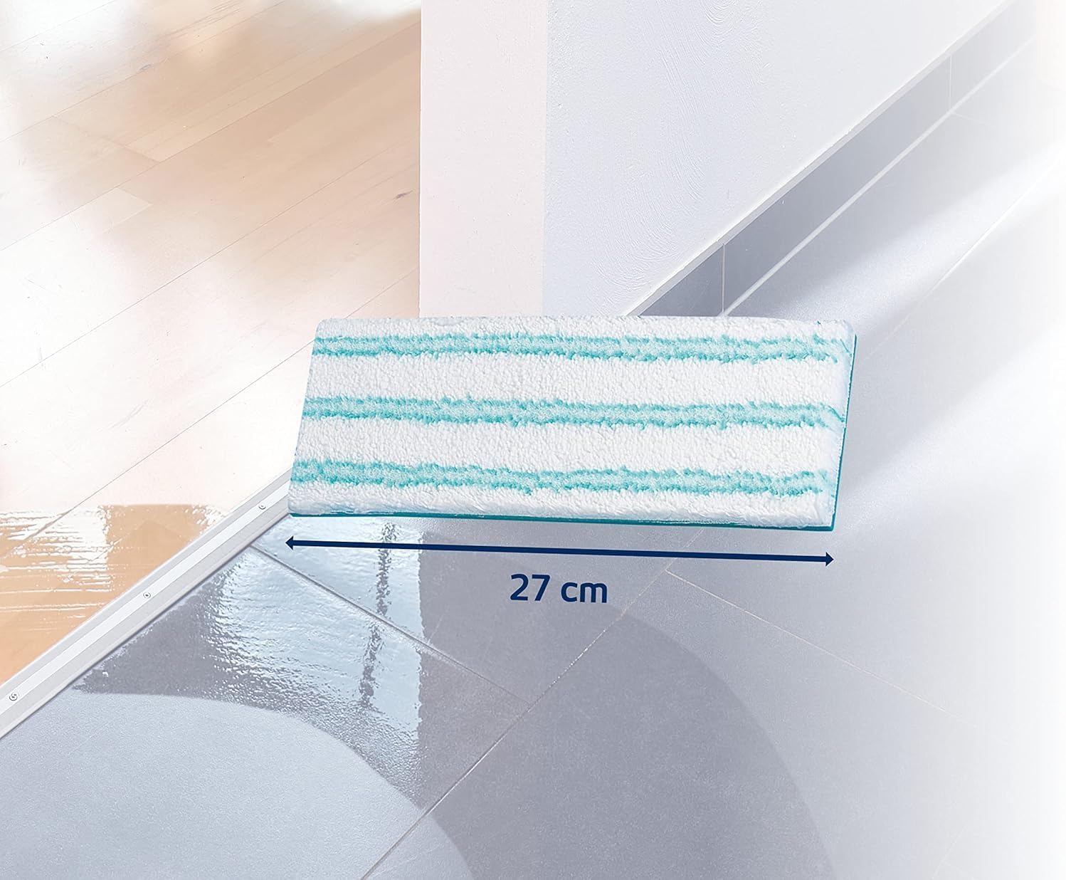 Leifheit Picobello S Mop Replacement Pad - Micro Duo Micro Fibre, 27 cm Wide | Washable at 40°C 4