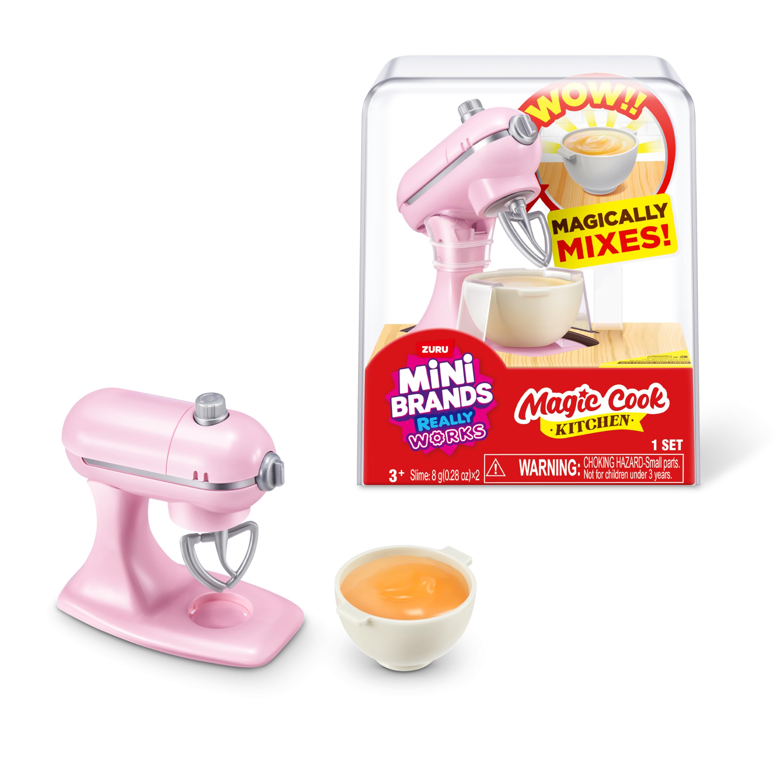 Mini Brands Really Works Magic Cook Kitchen Capsule Series 1 (Mixer) | Working Features | Ages 3+