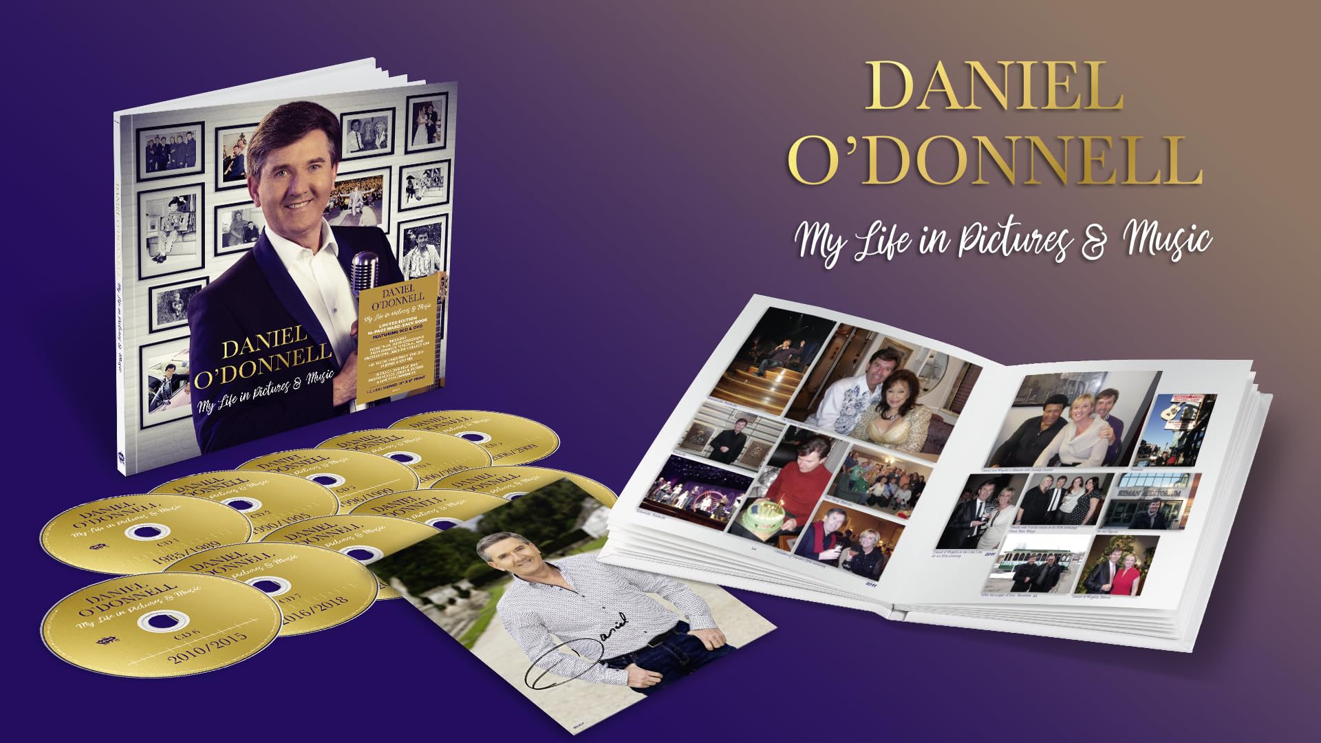 Daniel O'Donnell: My Life In Pictures & Music (9CD+DVD) [DVD] 2