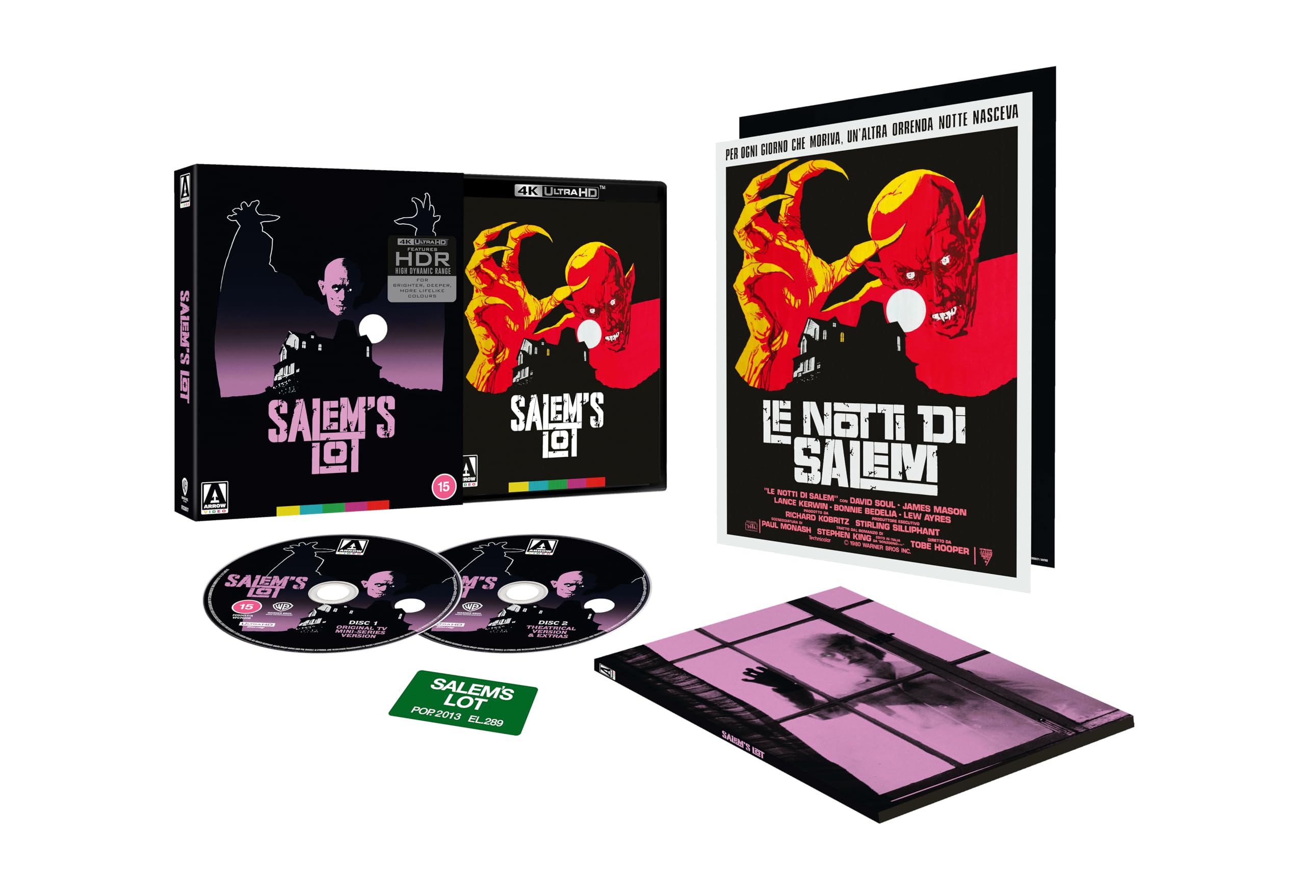Salem's Lot Limited Edition 4K UHD [Blu-ray] [Region Free] 1