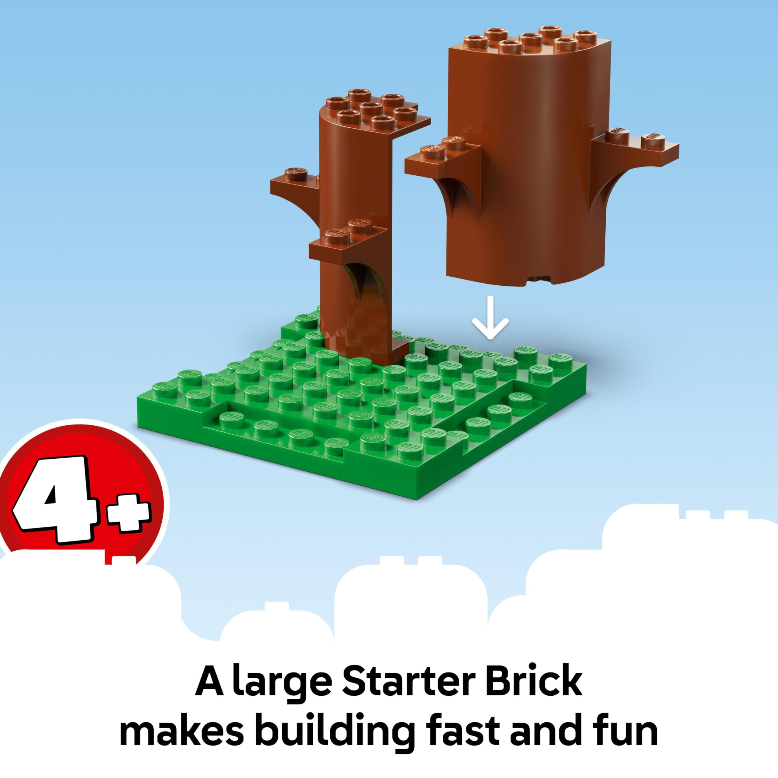 LEGO Bluey's Family House Building Set - Modular Playset with 4 Minifigures | Ages 4+ 3