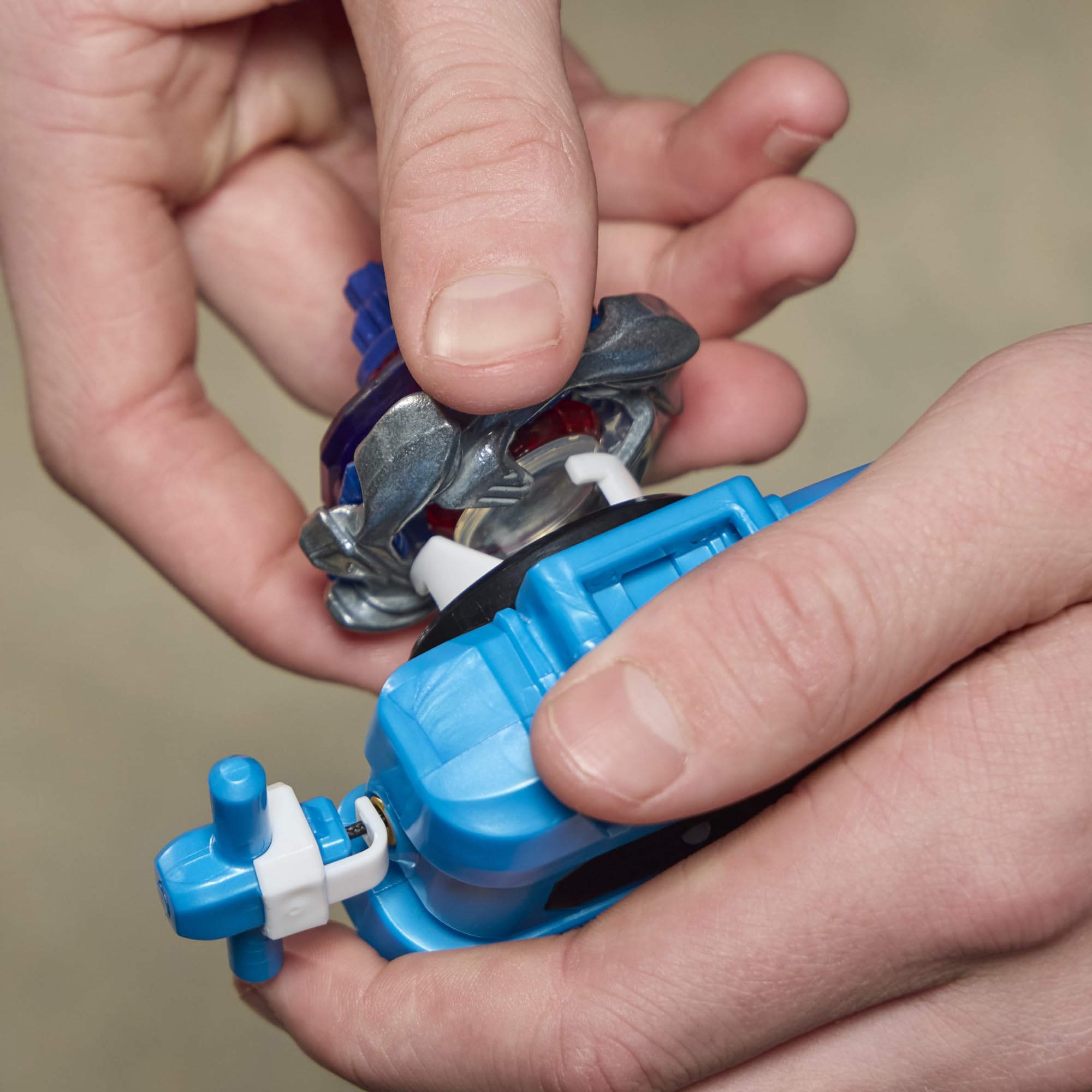 Beyblade Cobalt Dragoon 2-60C Left-Spin String Launcher Set | Ages 8+ | Metallic Blue 3