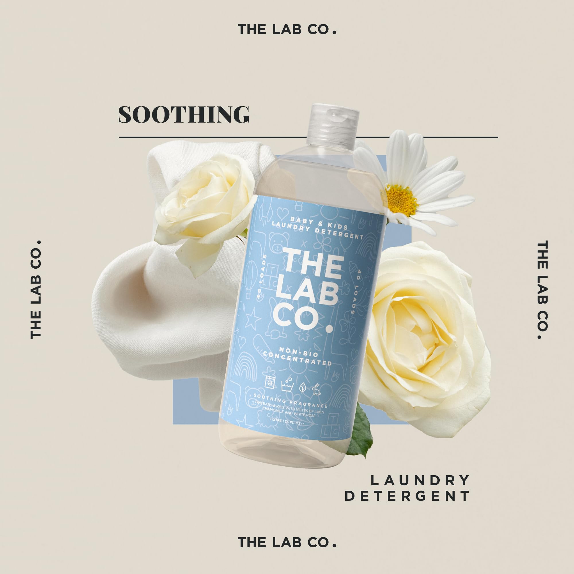 The Lab Co. - Non-Bio Concentrated Laundry Detergent | 1L, 40 Loads 10