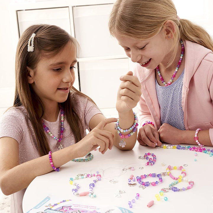 Craftbox CB806 Unicorn Charm Jewellery Craft Set, Mixed.