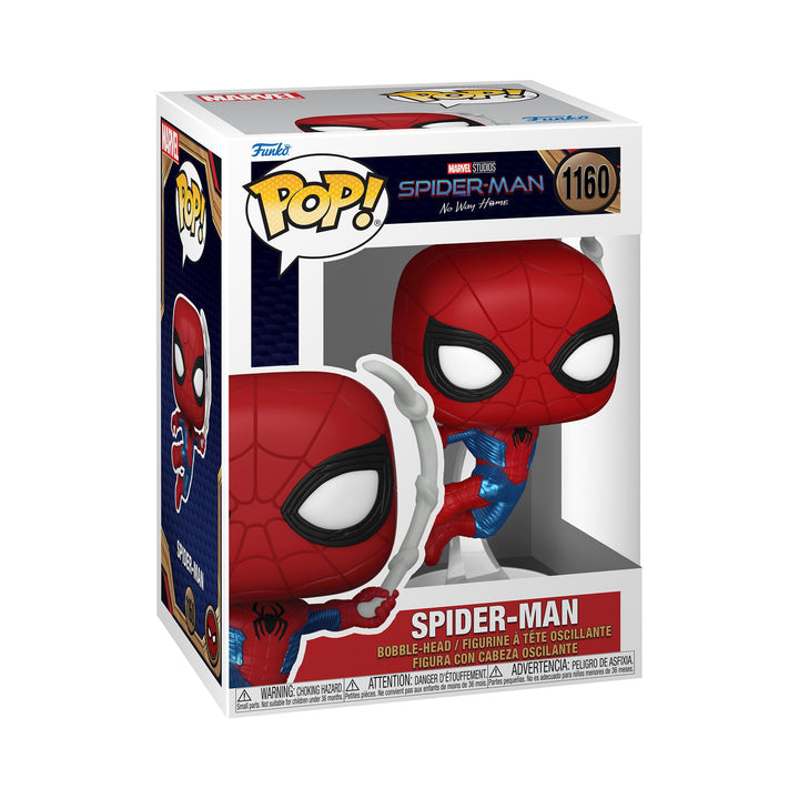 Funko Pop! Marvel Spider-Man: No Way Home - Spider-Man Finale Suit Vinyl Figure (67610)