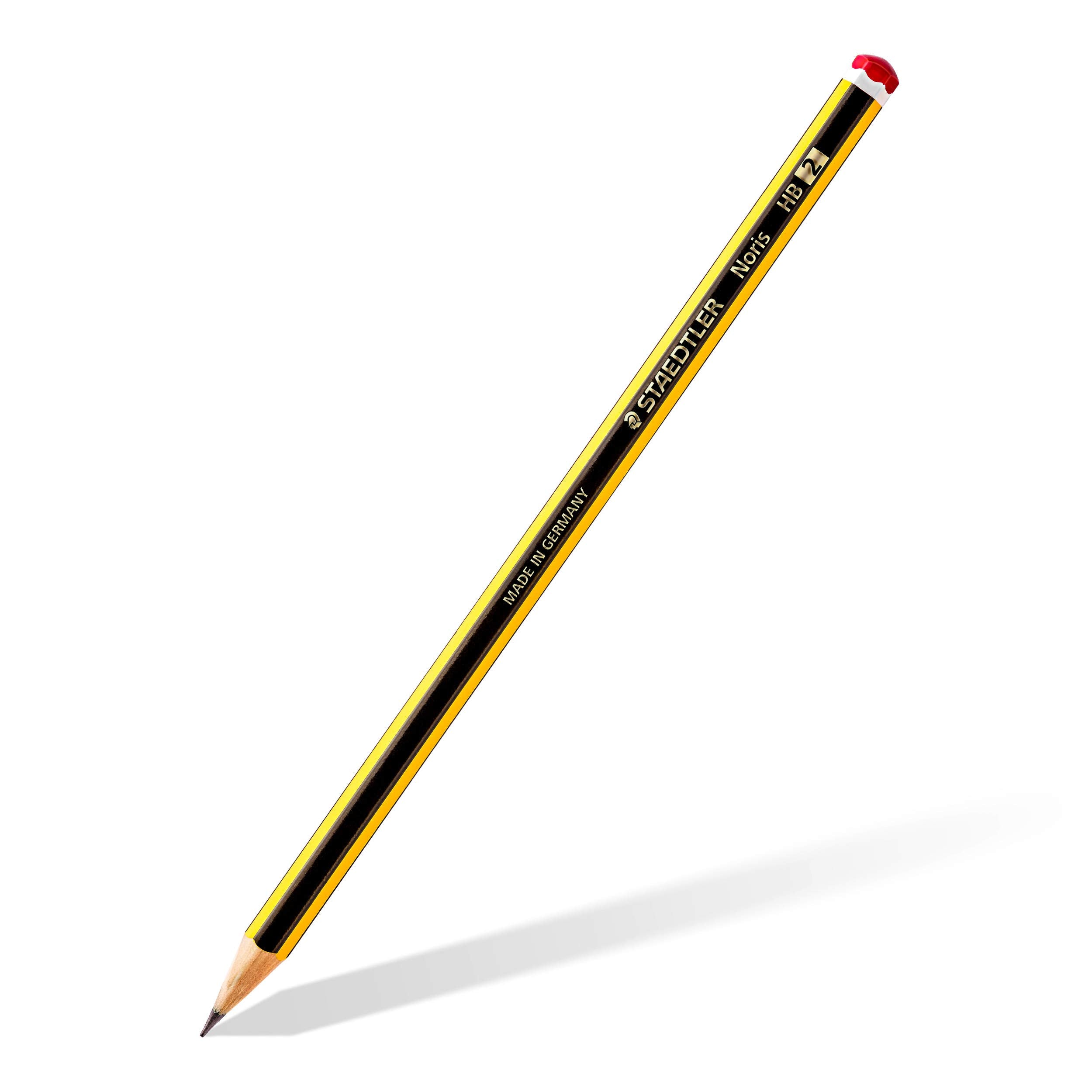 STAEDTLER 60 BK-4 Noris Office Set - 3 Pencils, 2 Ballpoints, Eraser, Highlighter & Sharpener 3