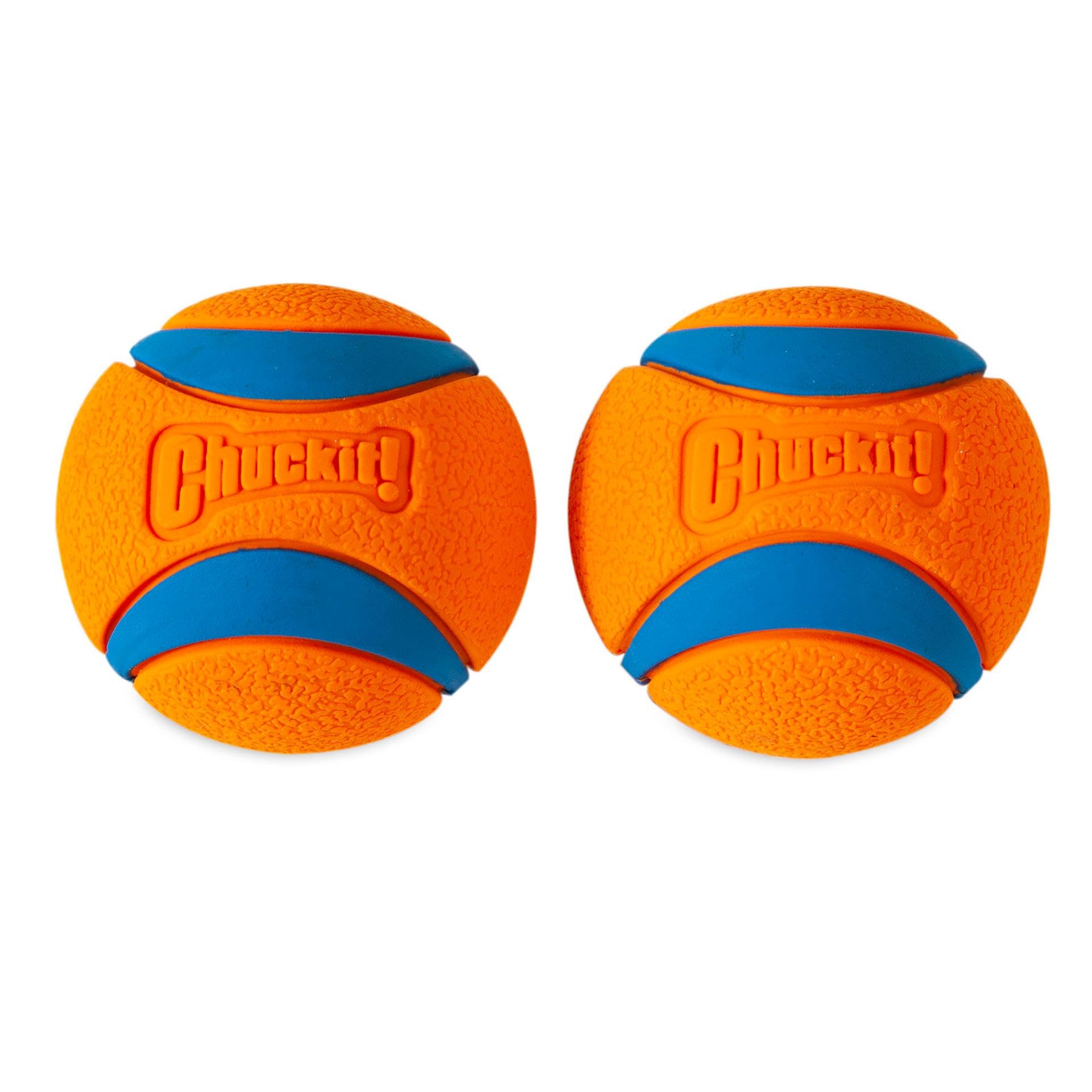 Chuckit! Ultra Ball - Durable High Bounce Rubber Dog Toy for Fetch | Large Size (Pack of 2) 1