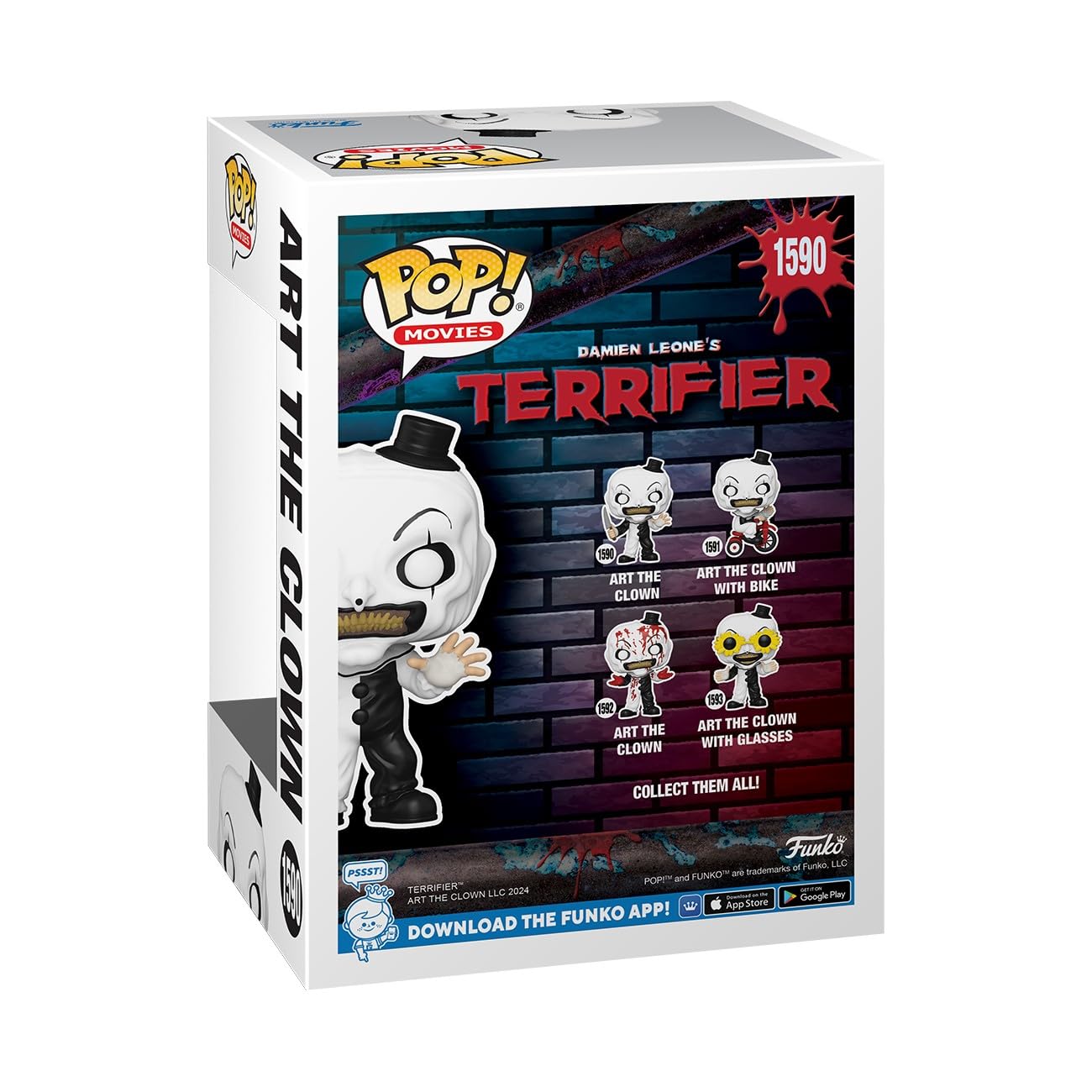 Funko Pop! Movies: Terrifier - Art the Clown Collectable Vinyl Figure | Approx 3.75 Inches 4