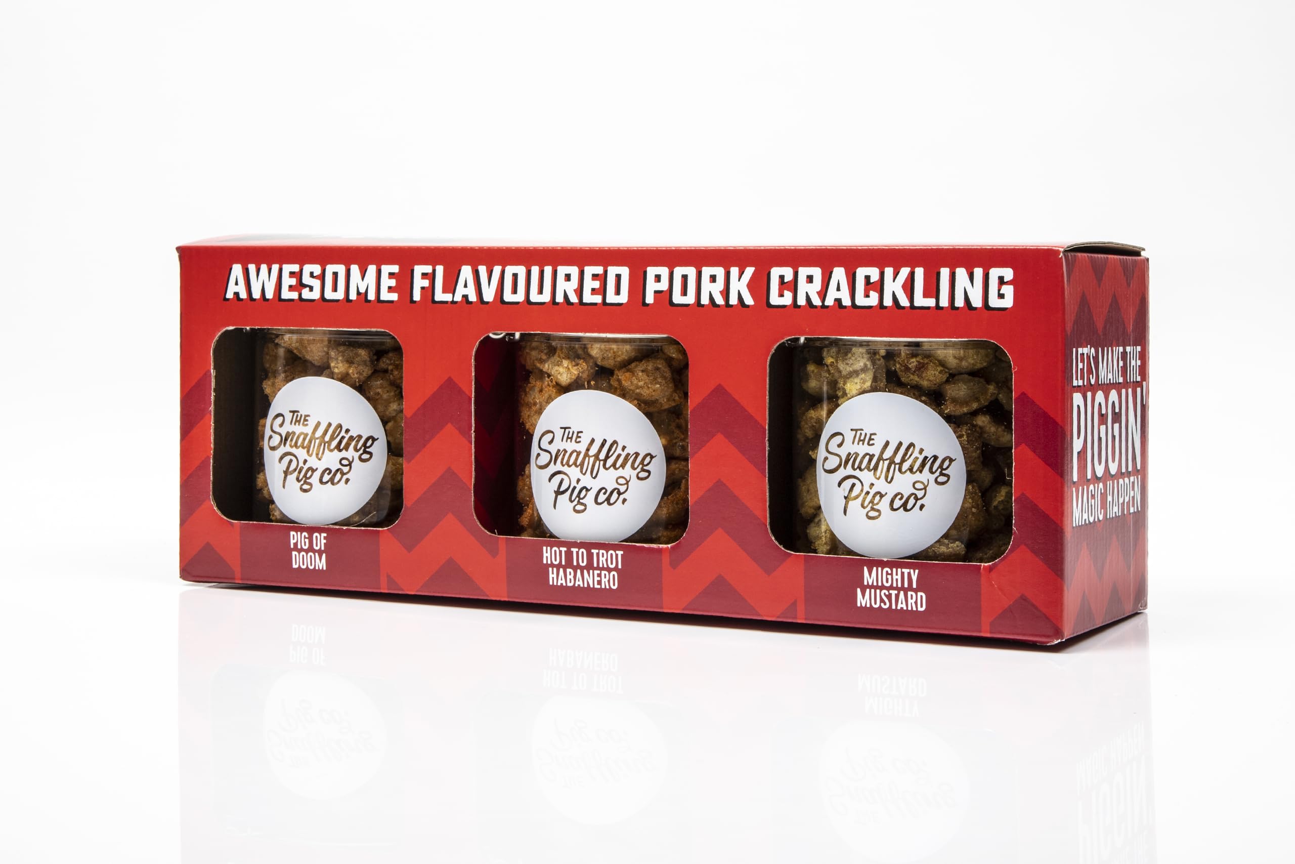 The Snaffling Pig Co. - Pig ’N’ Mix Pork Crackling Hot Mix, 90 g 11