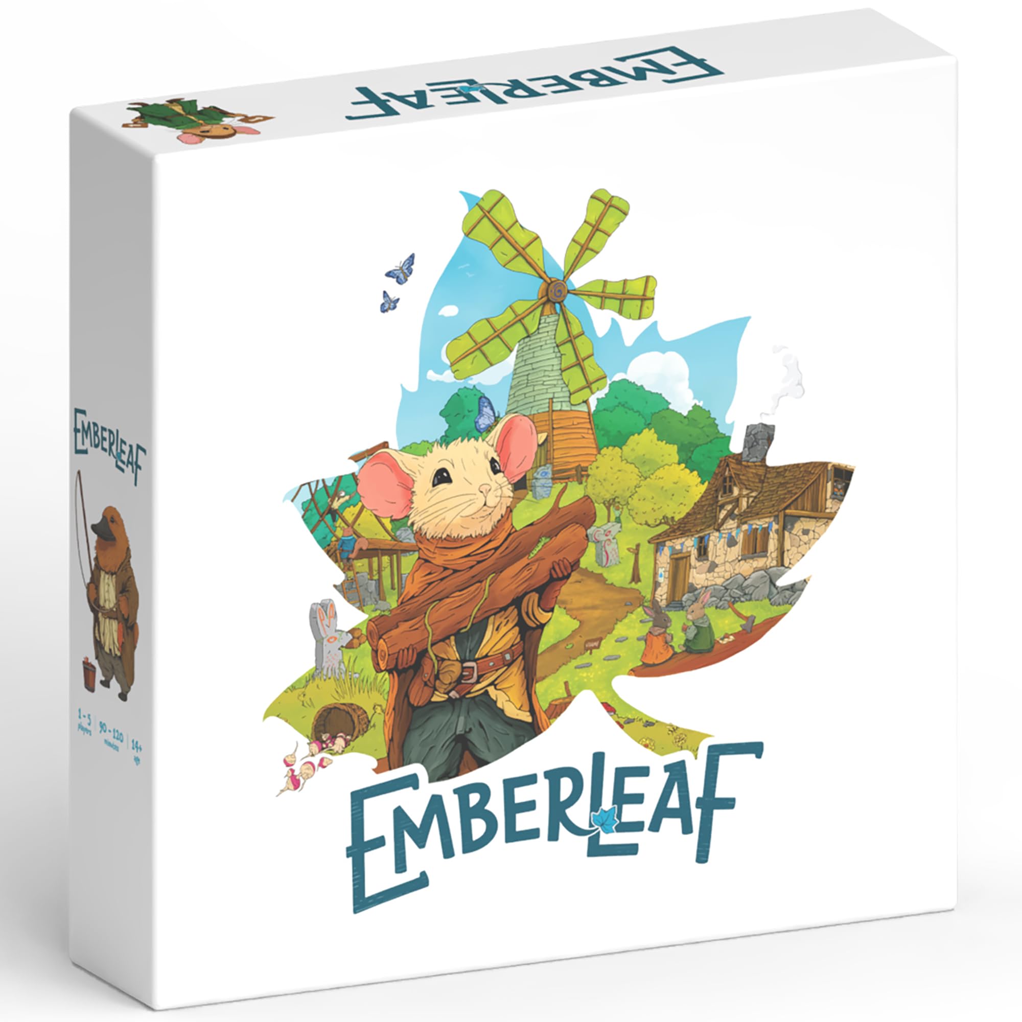 The City of Games Emberleaf Board Game | Card Dancing, Tile Placement, Engine Building 1
