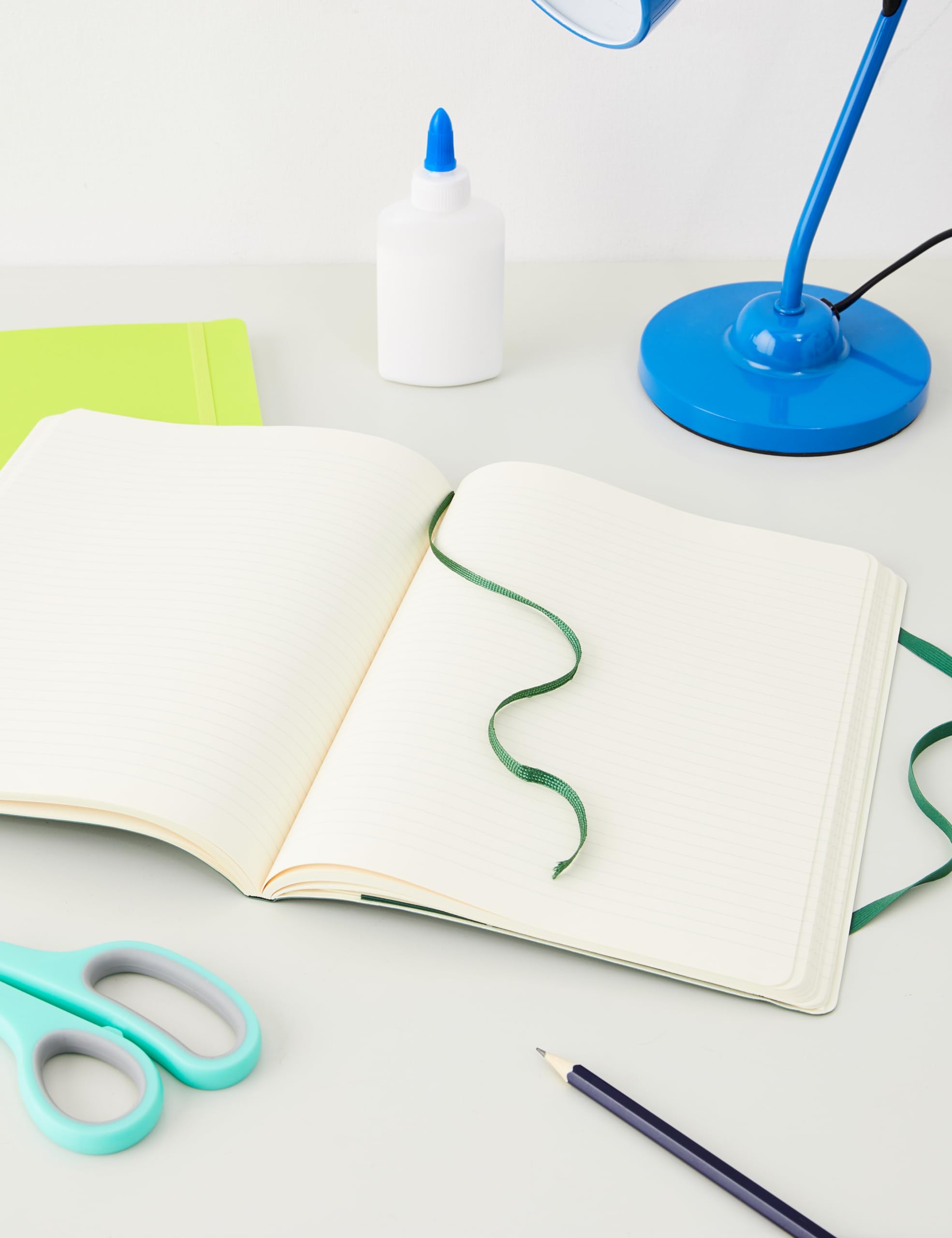 Moleskine Classic Ruled Paper Notebook - Soft Cover and Elastic Closure Journal - Color Myrtle Green - X- Large 19 x 25 A4 - 192 Pages 5