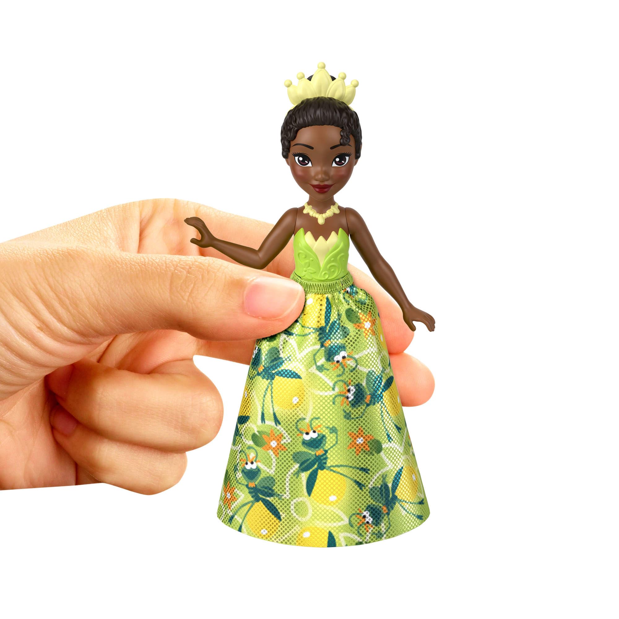 Mattel Disney Princess & Friends 5-Pack Doll Playset with Pposable Figures and Removable Skirts, JBL33 5