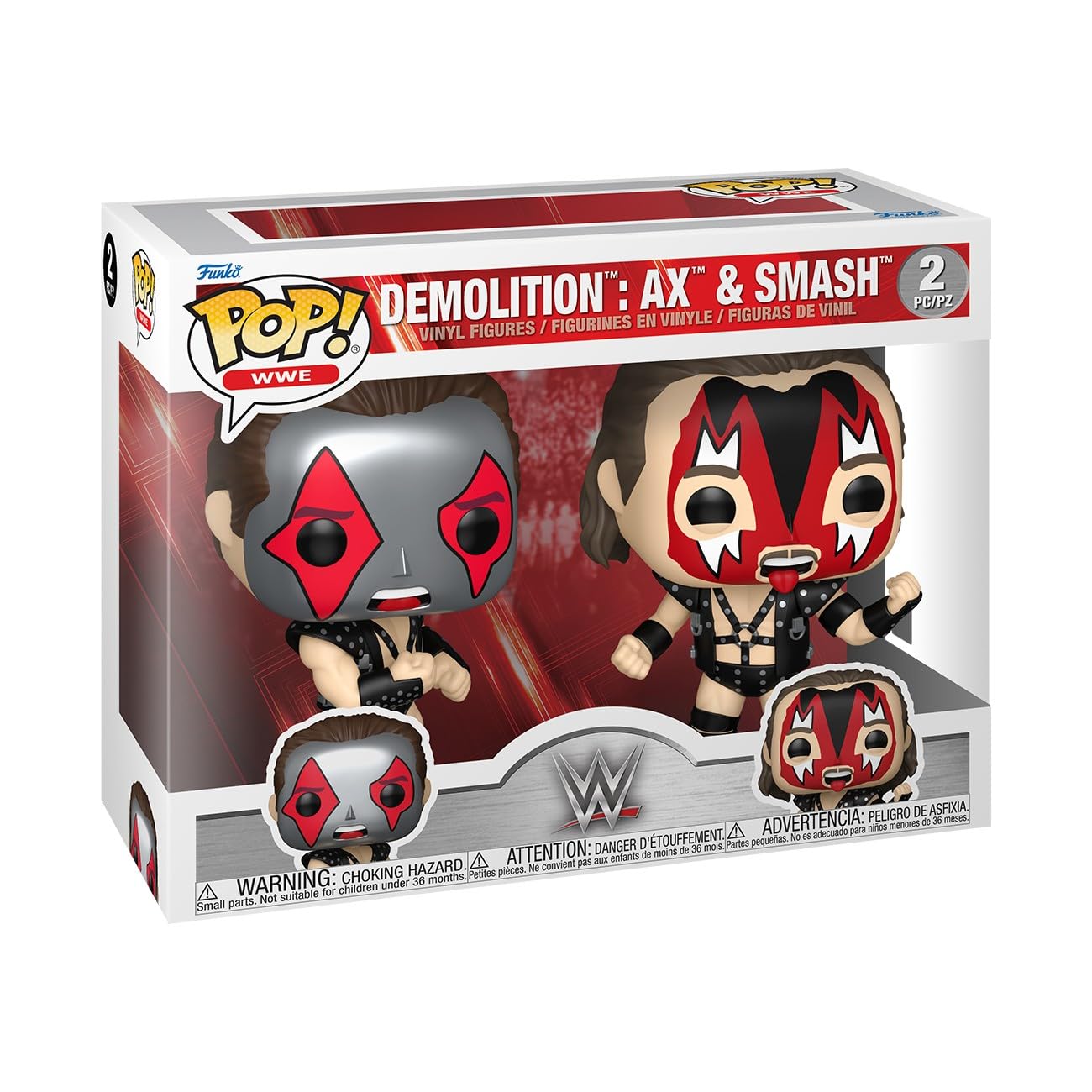 Funko POP! WWE: Demolition 2 Pack - Vinyl Figures (3.75 inches) 1