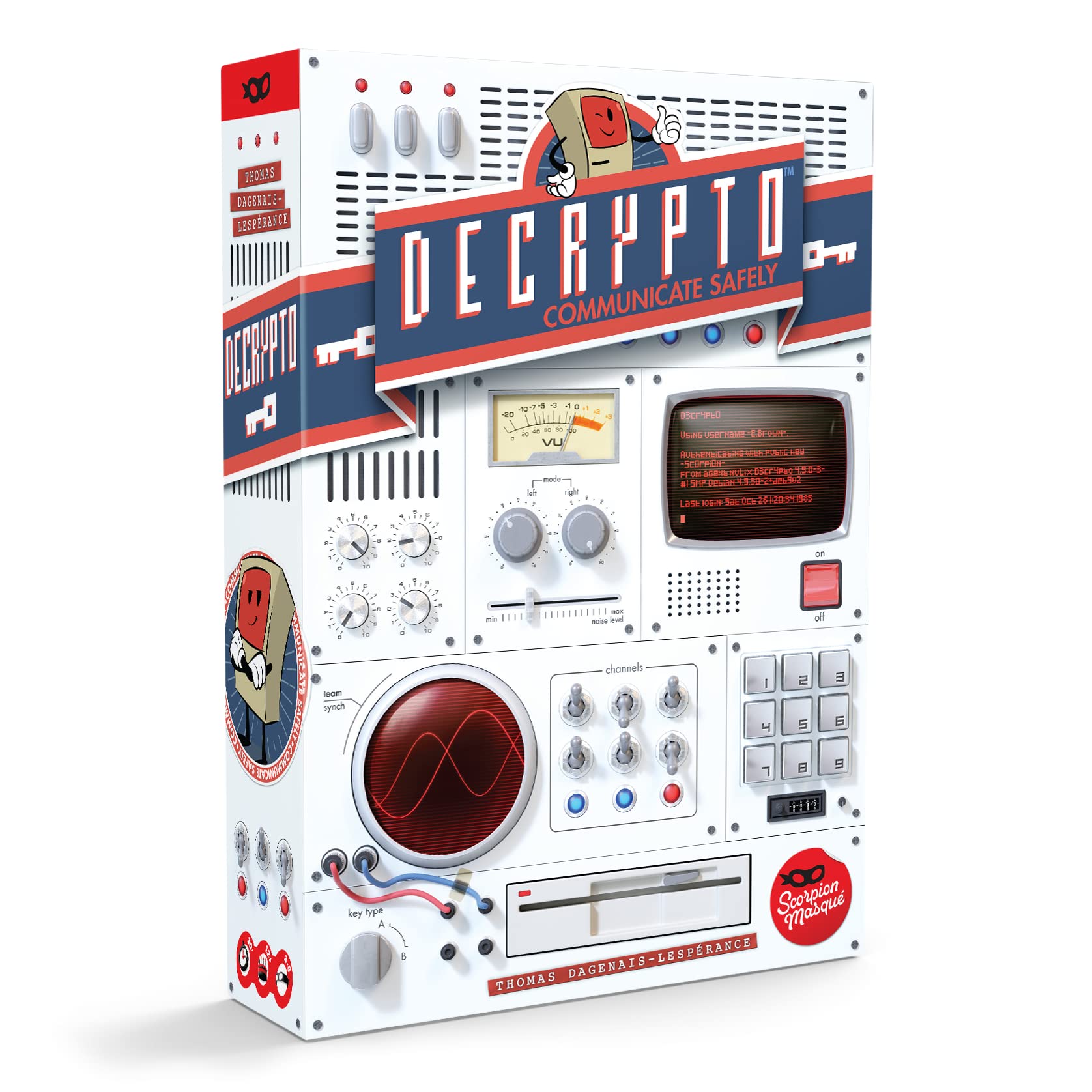 Scorpion Masqué Decrypto Game - Party Game for 3-8 Players | Ages 12+ | 30 Min Playtime 1