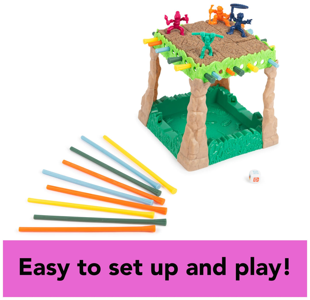Spin Master Games Sink N’ Sand Quicksand Kids Board Game with Kinetic Sand