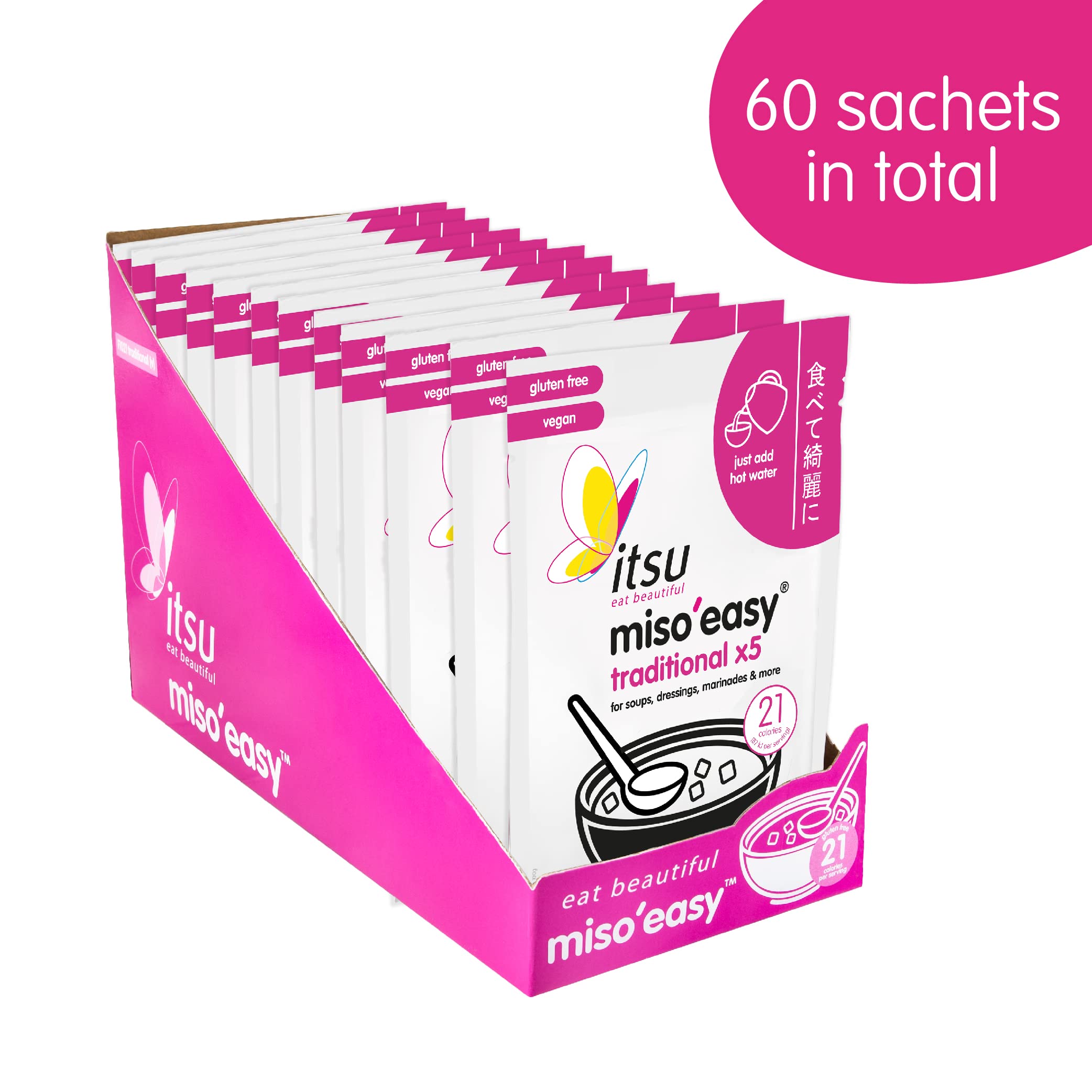 itsu Miso Easy Soup Paste - 1260g (60 Servings) 2