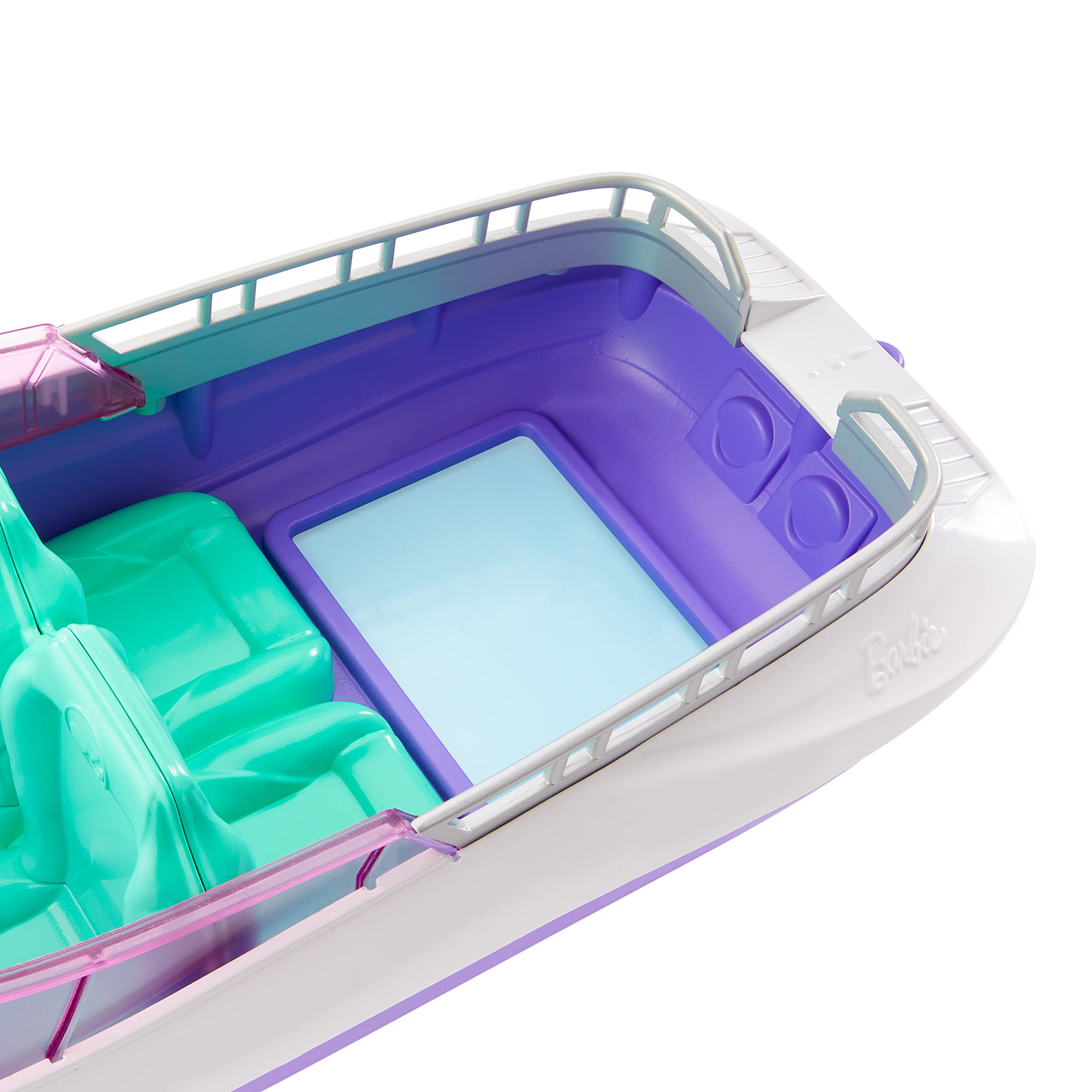 Barbie Mermaid Power Playset - 18-inch Floating Boat with 2 Dolls & Accessories | Ages 3+ 5