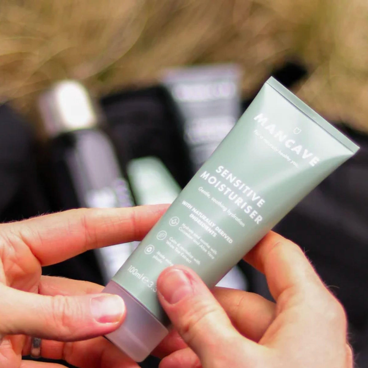 ManCave Sensitive Moisturiser - For Men with Sensitive Skin | 100 ml 3