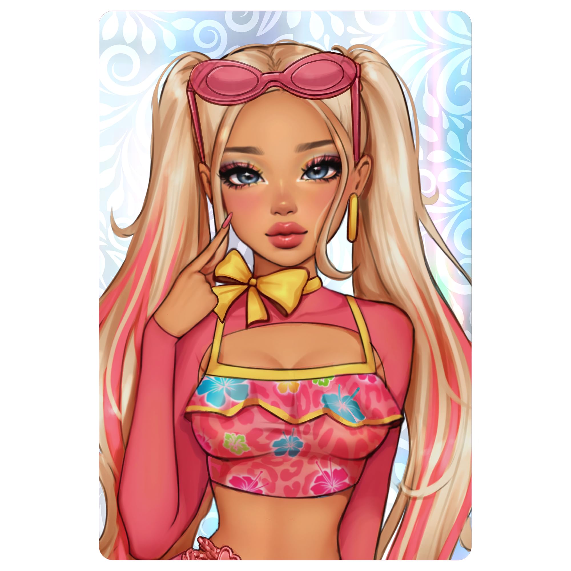 PhatMojo Dress To Impress Bubblegum Gal Fashion Doll - 11.5 Inch, Fully Articulated 10