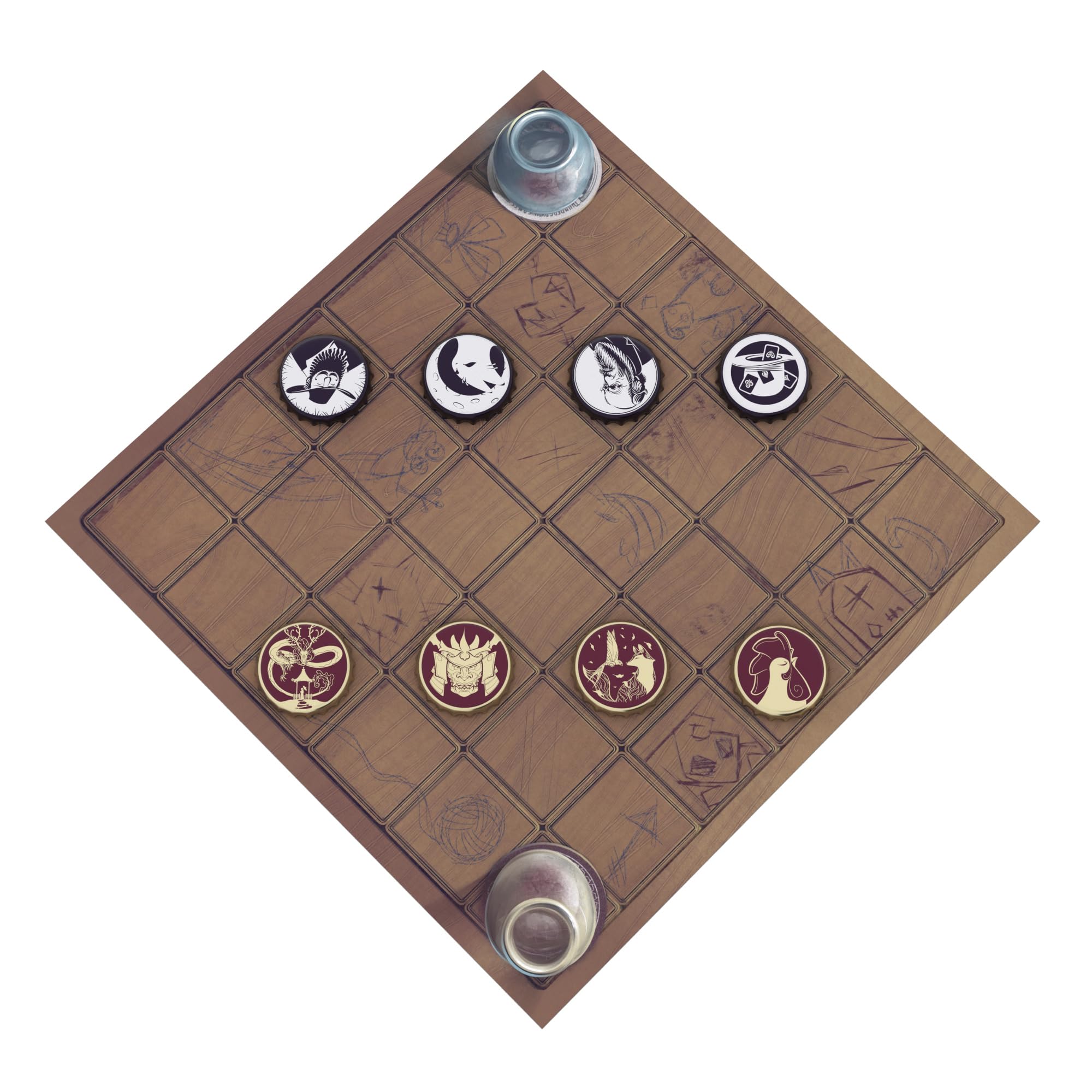 Thundergryph Games Top Cap - 2 Player Puzzle Strategy Game | Quick Play | Multicolor 2