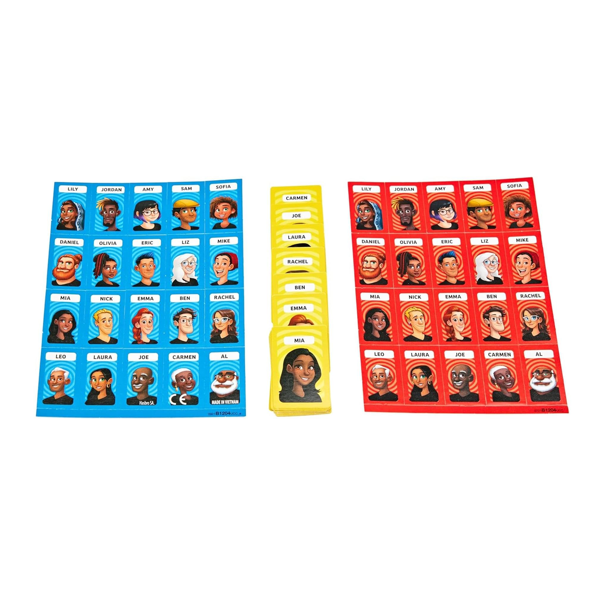Hasbro Gaming Grab and Go Guess Who? Travel Game | 2 Players | Ages 6+ | Compact 4