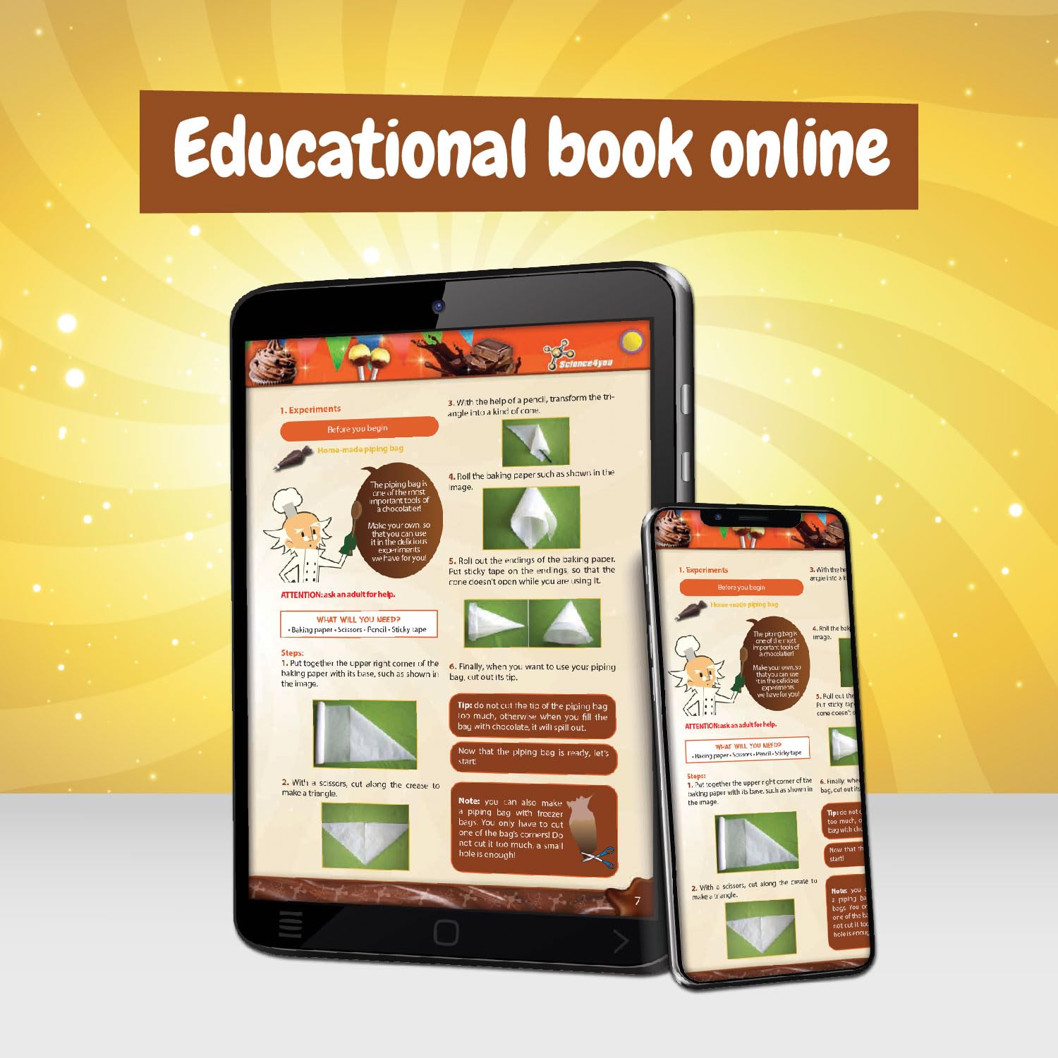 Science4you Chocolate Factory for Kids 8+ Years - 31 Experiment Chocolate Making Kit 4