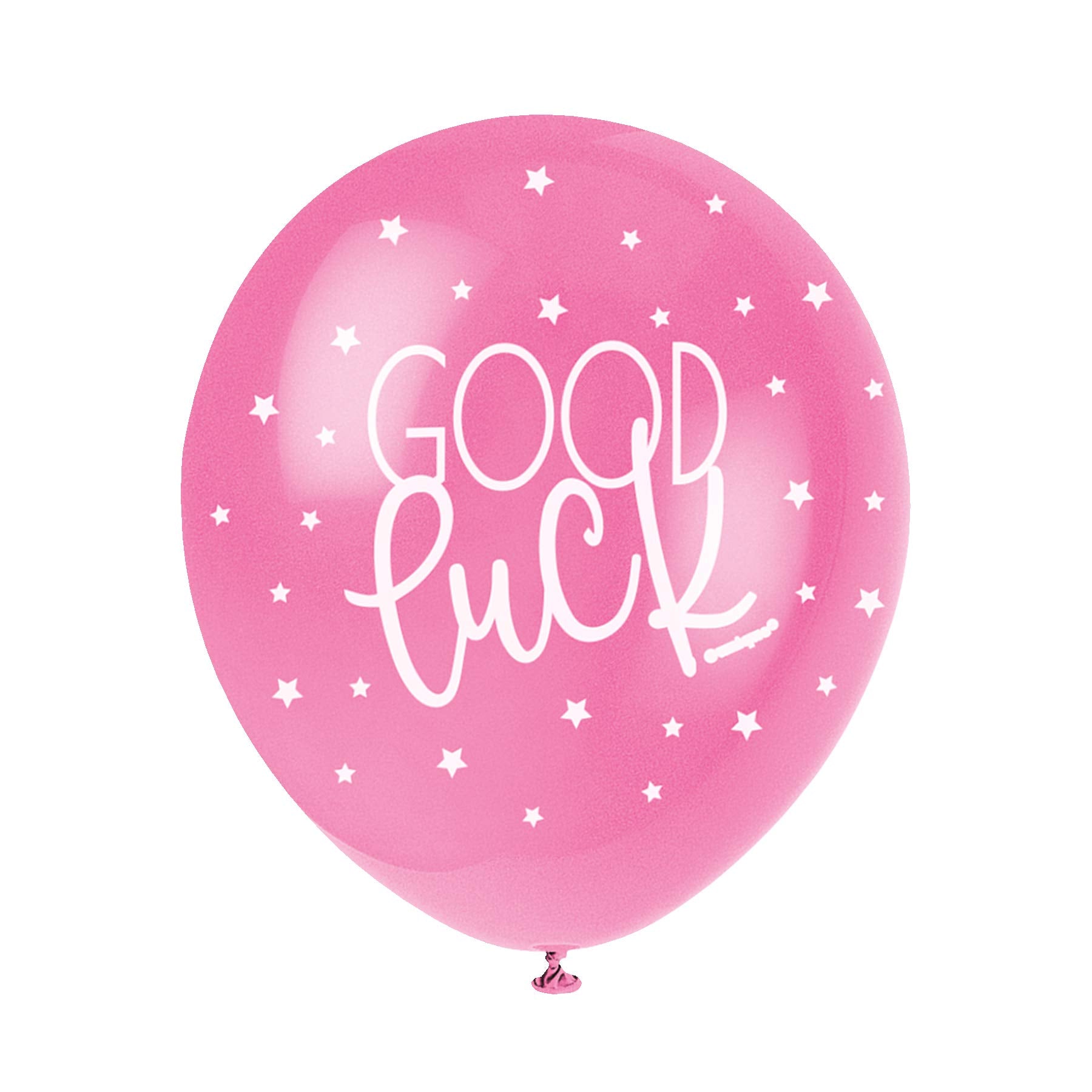 Unique Party Good Luck Multicolor Latex Balloons - 30cm | Pack of 5 | Pearlised Finish 4