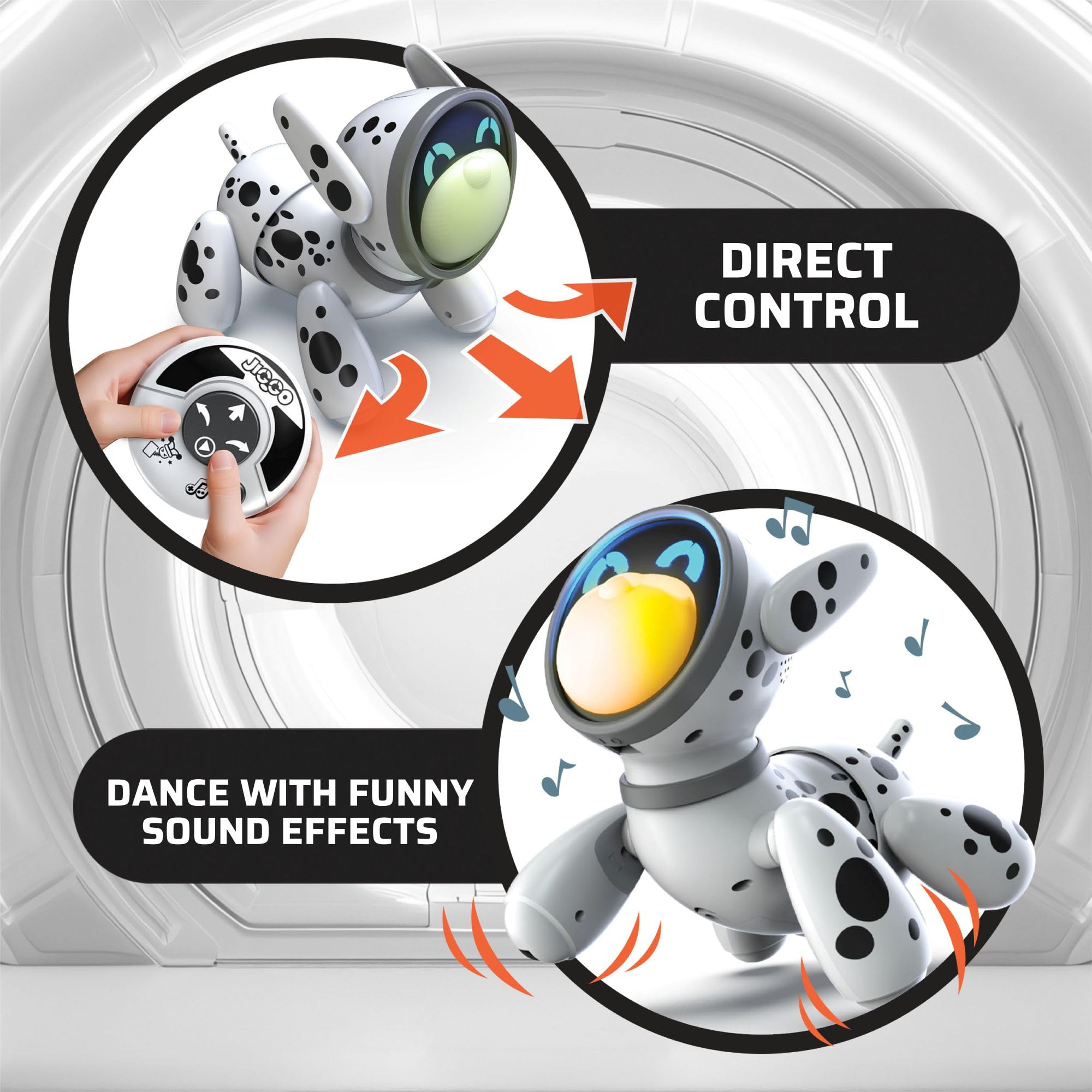 SilverLit Jiggo Interactive Dancing Pet Robot Toy with Remote Control | Ages 3+ | Multicoloured 5