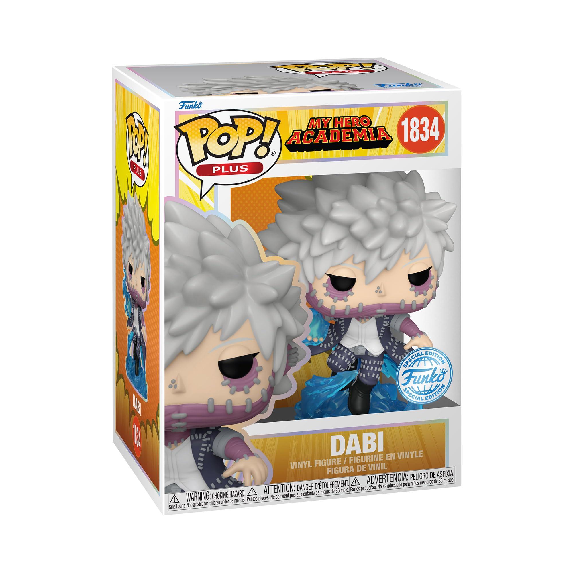 Funko Pop! Animation: My Hero Academia - Dabi Vinyl Figure (84642) - Chase Variant