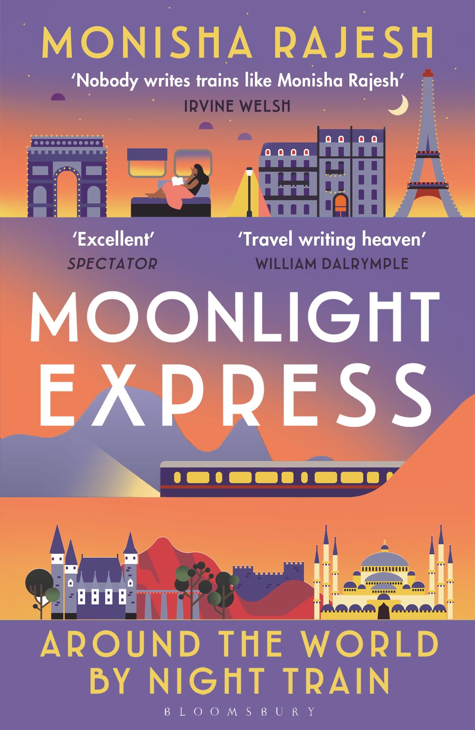 Bloomsbury Moonlight Express: Around the World By Night Train - Paperback | 336 Pages | English