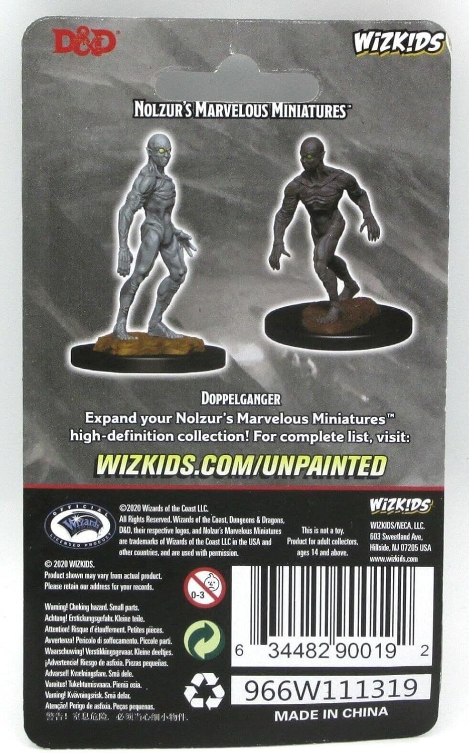 WizKids Dungeons & Dragons Miniature Figure - Primed & Ready to Paint