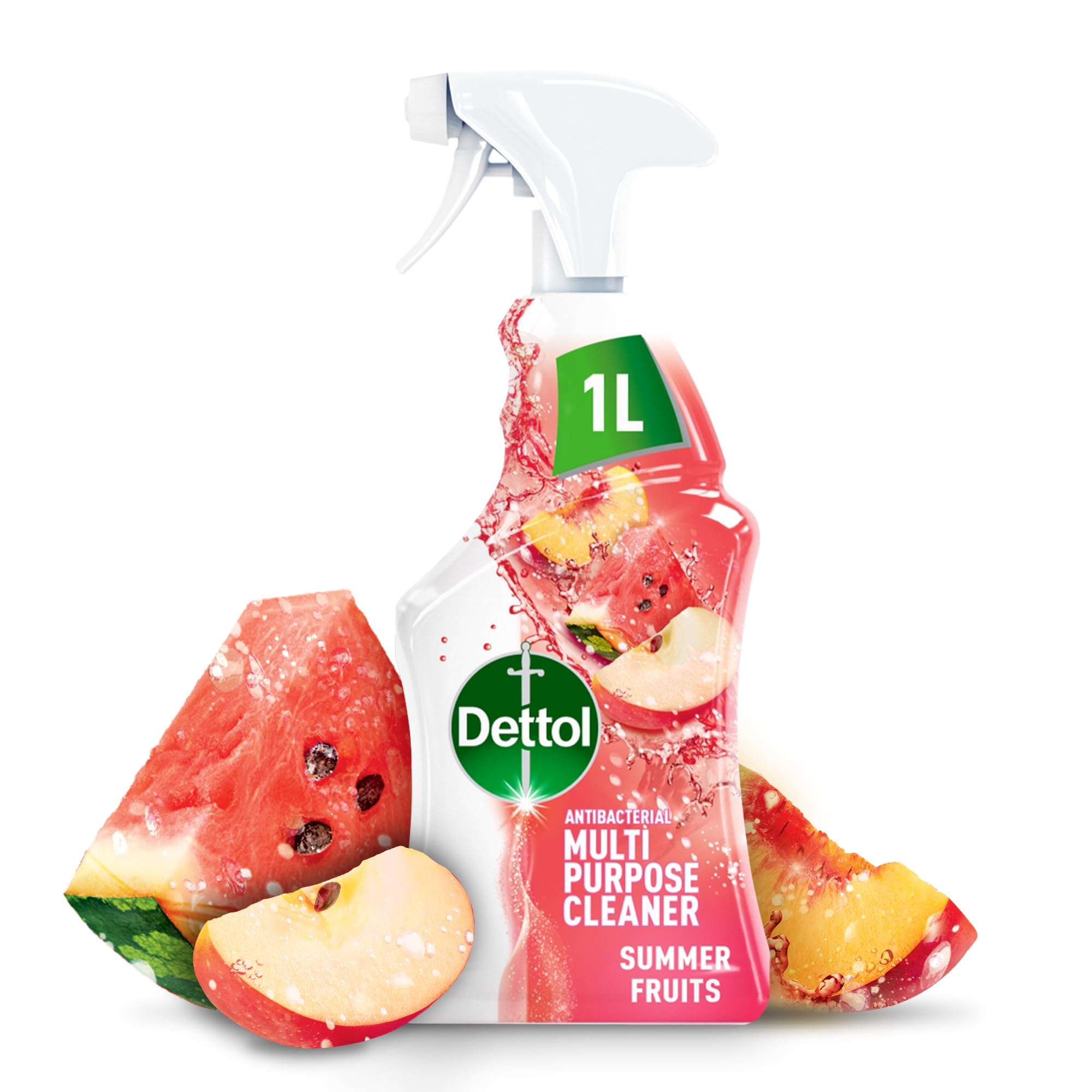 Dettol Antibacterial Cleaning Spray Summer Fruits - Kills 99.9% Bacteria | 1L Liquid 1