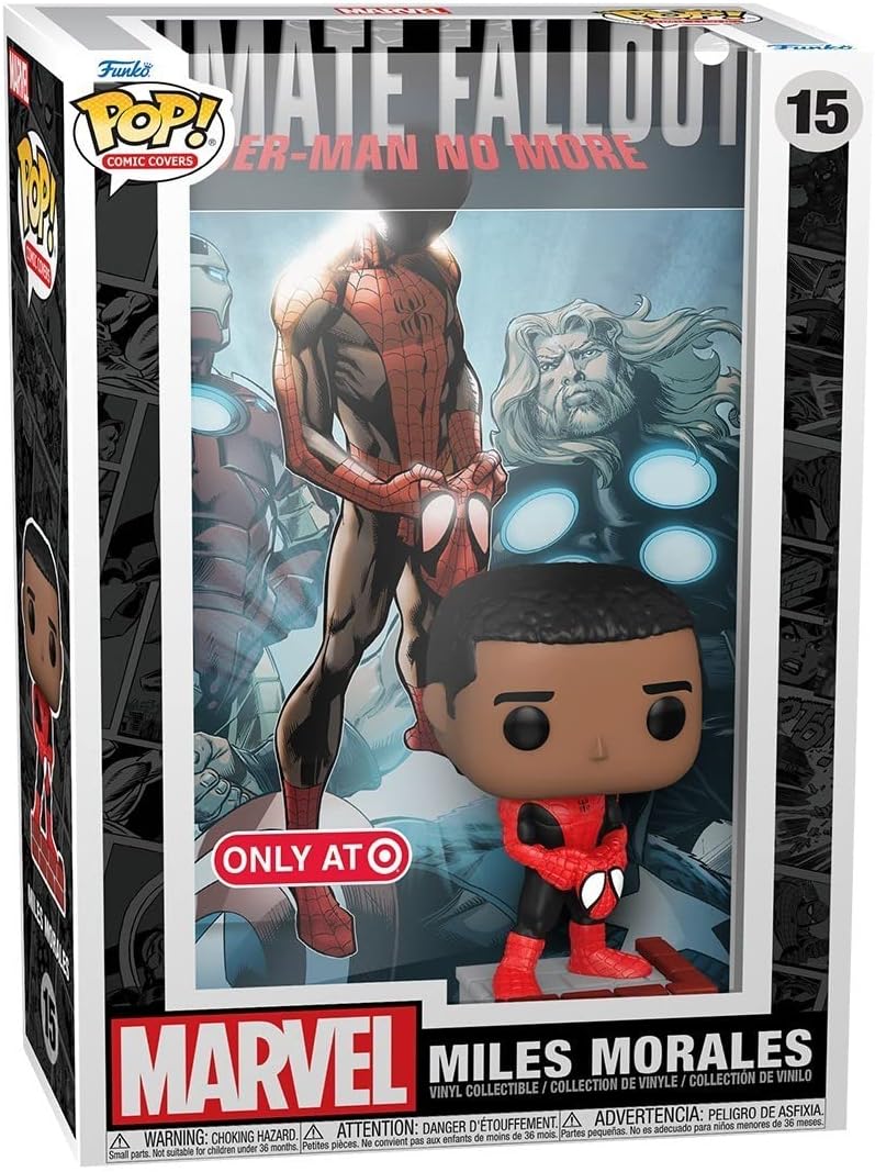 Funko Pop! Marvel Comics Ultimate Fallout - Miles Morales Vinyl Figure (US Exclusive)