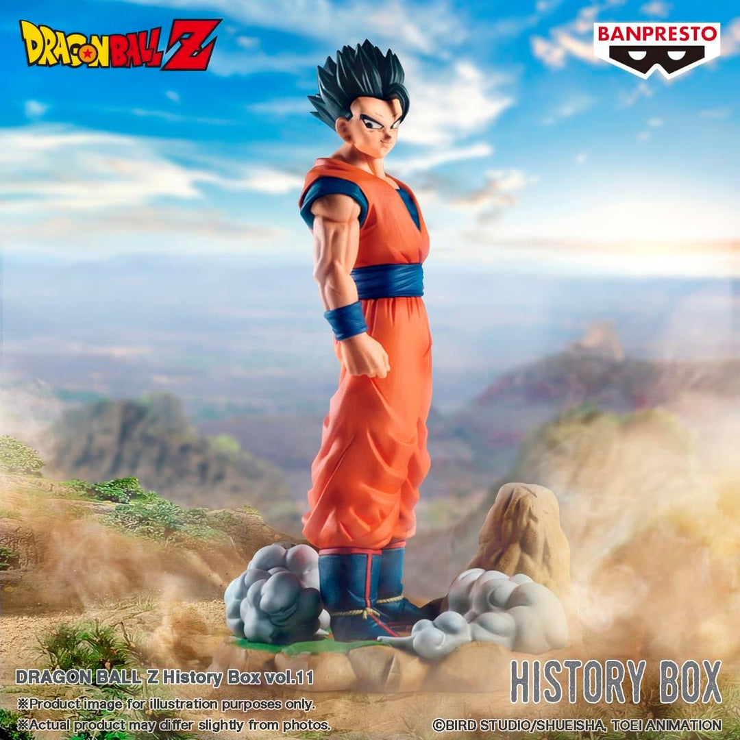 BANPRESTO Dragon Ball Z History Box Vol. 11 - Son Gohan Collectible Figure (Ultimate Son Gohan)