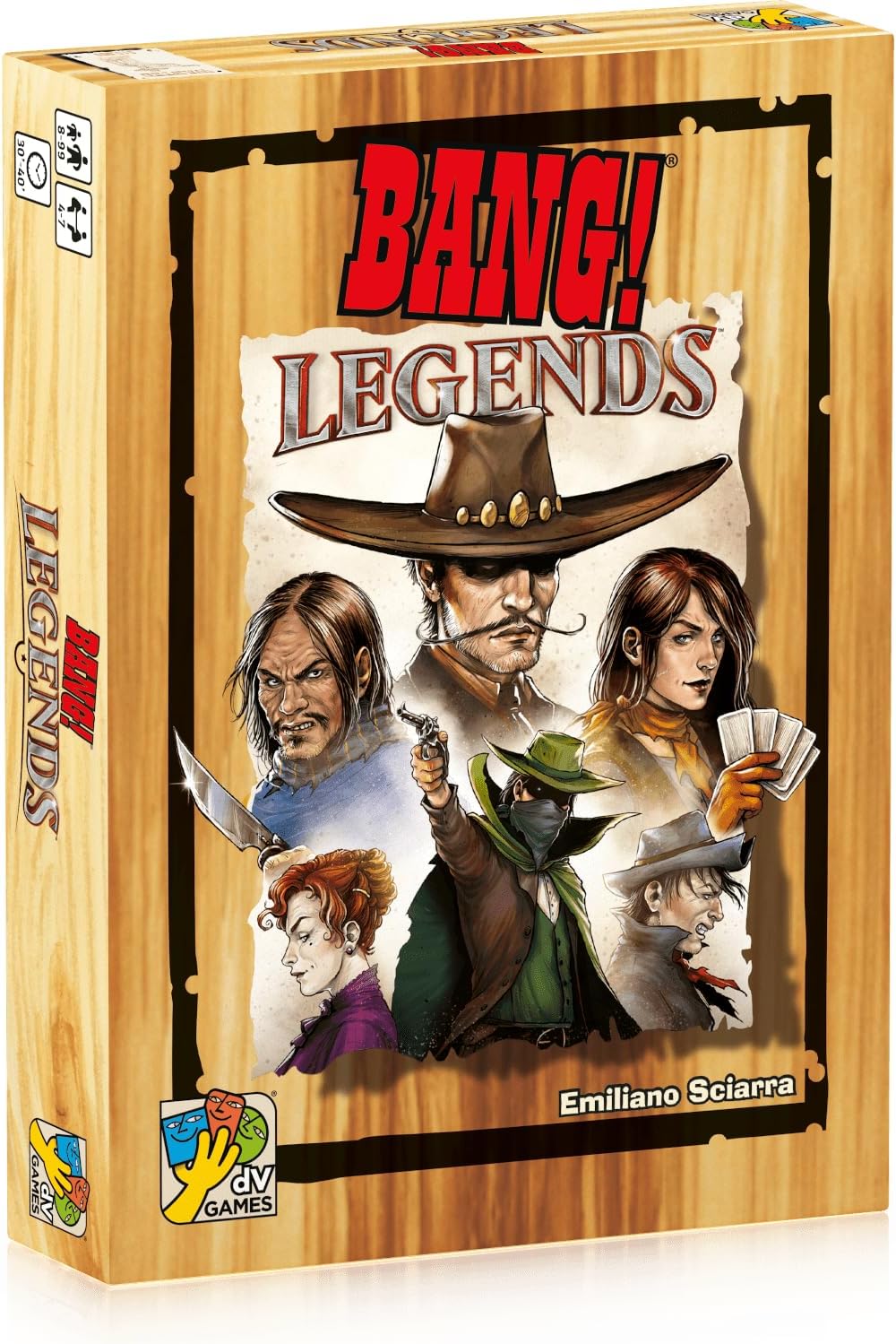 DV Games Bang Legends Strategy Card Game Expansion 1
