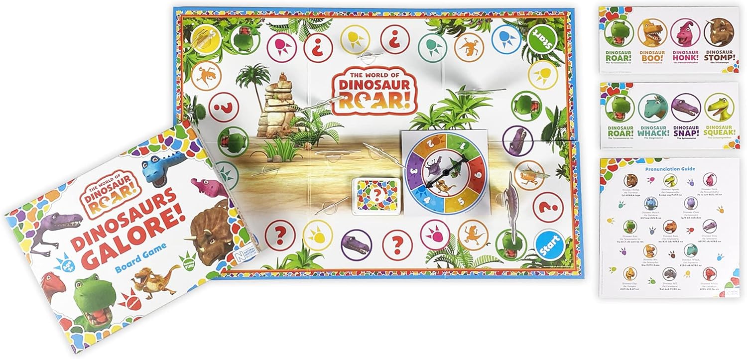 The World of Dinosaur Roar Dino Roar Board Game 3