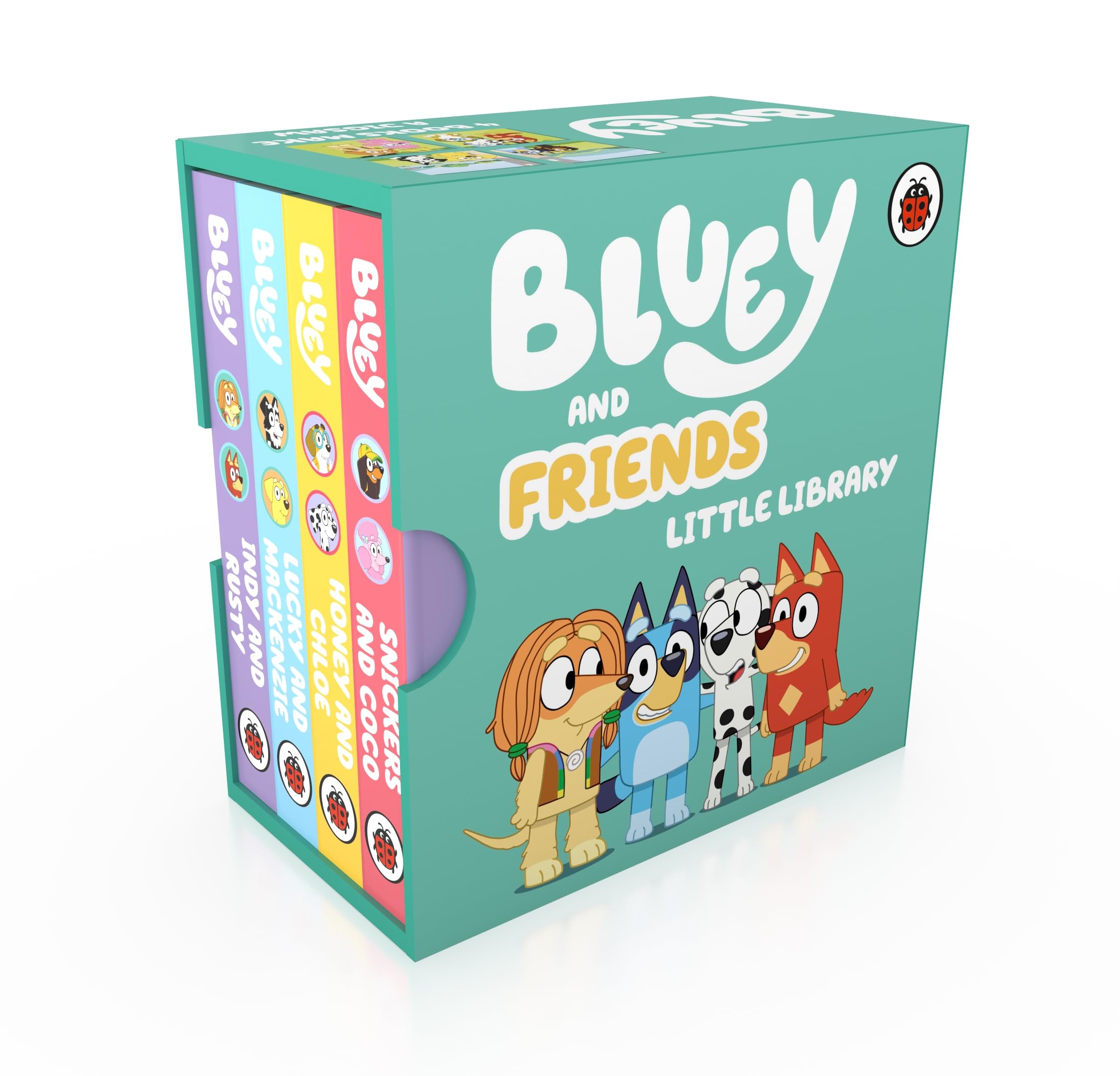 Bluey Bluey and Friends Little Library Board Book - Ages 1-3