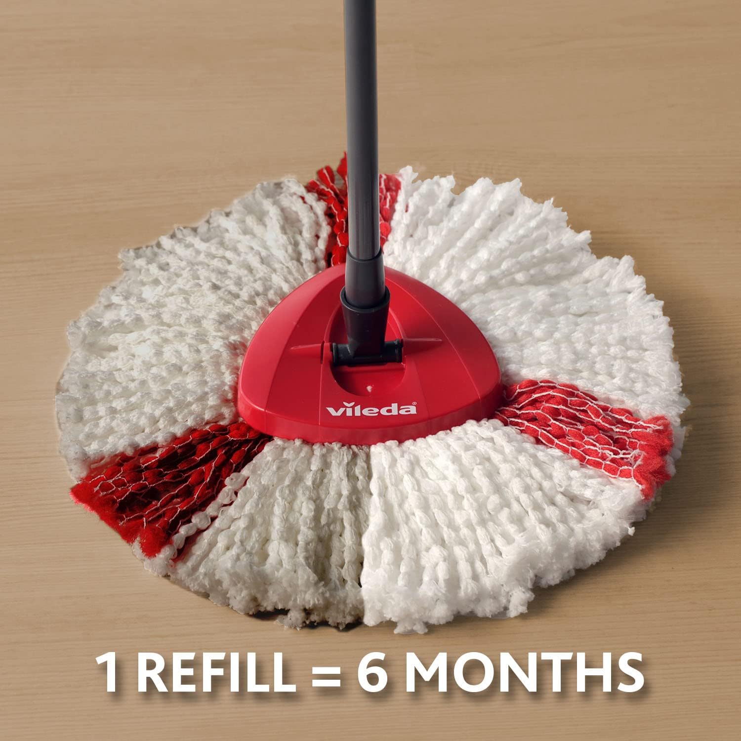 Vileda - Turbo 2in1 Replacement Mop Head (Twin Pack) 5